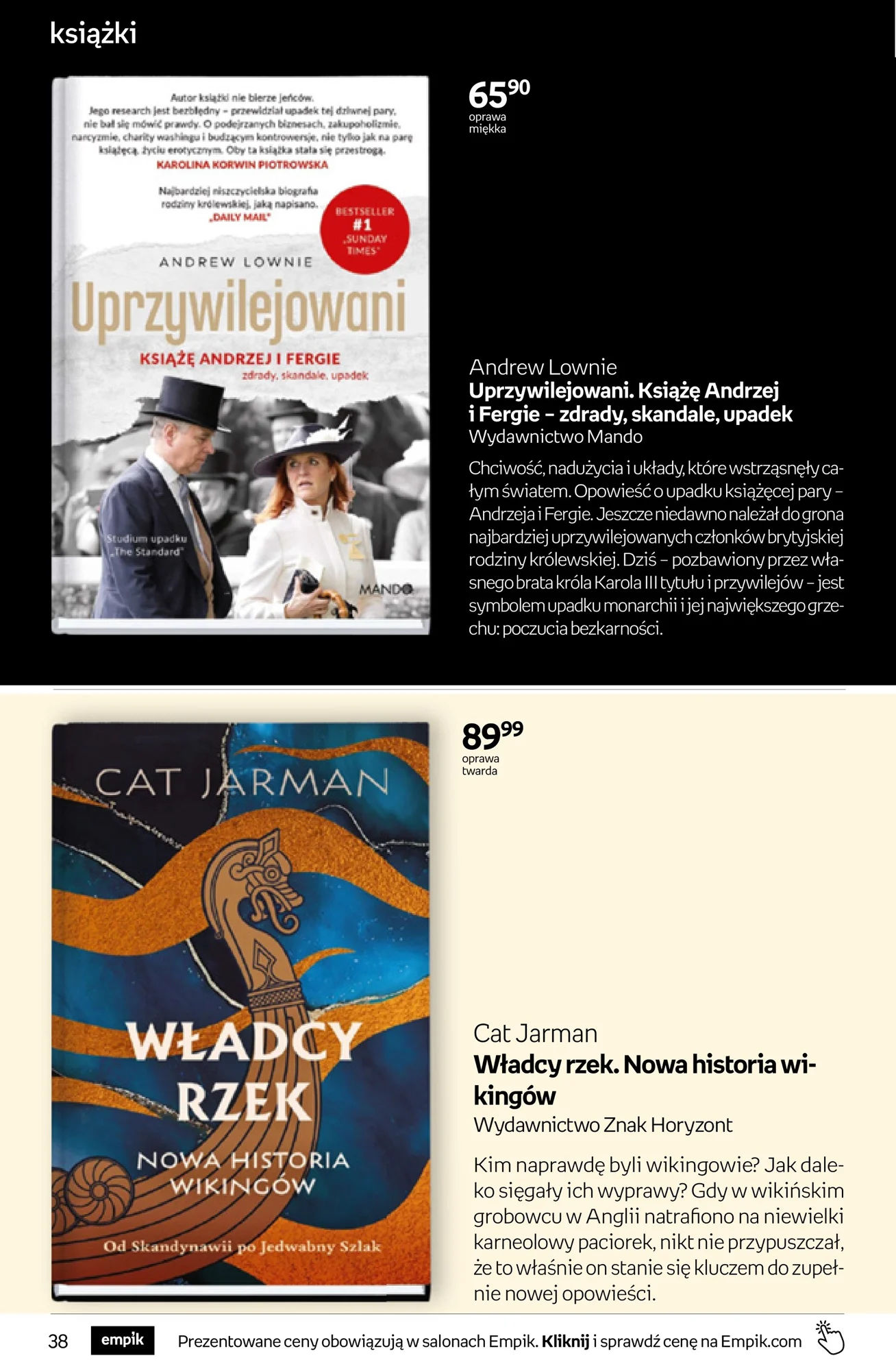 Gazetka promocyjna empik str. 38