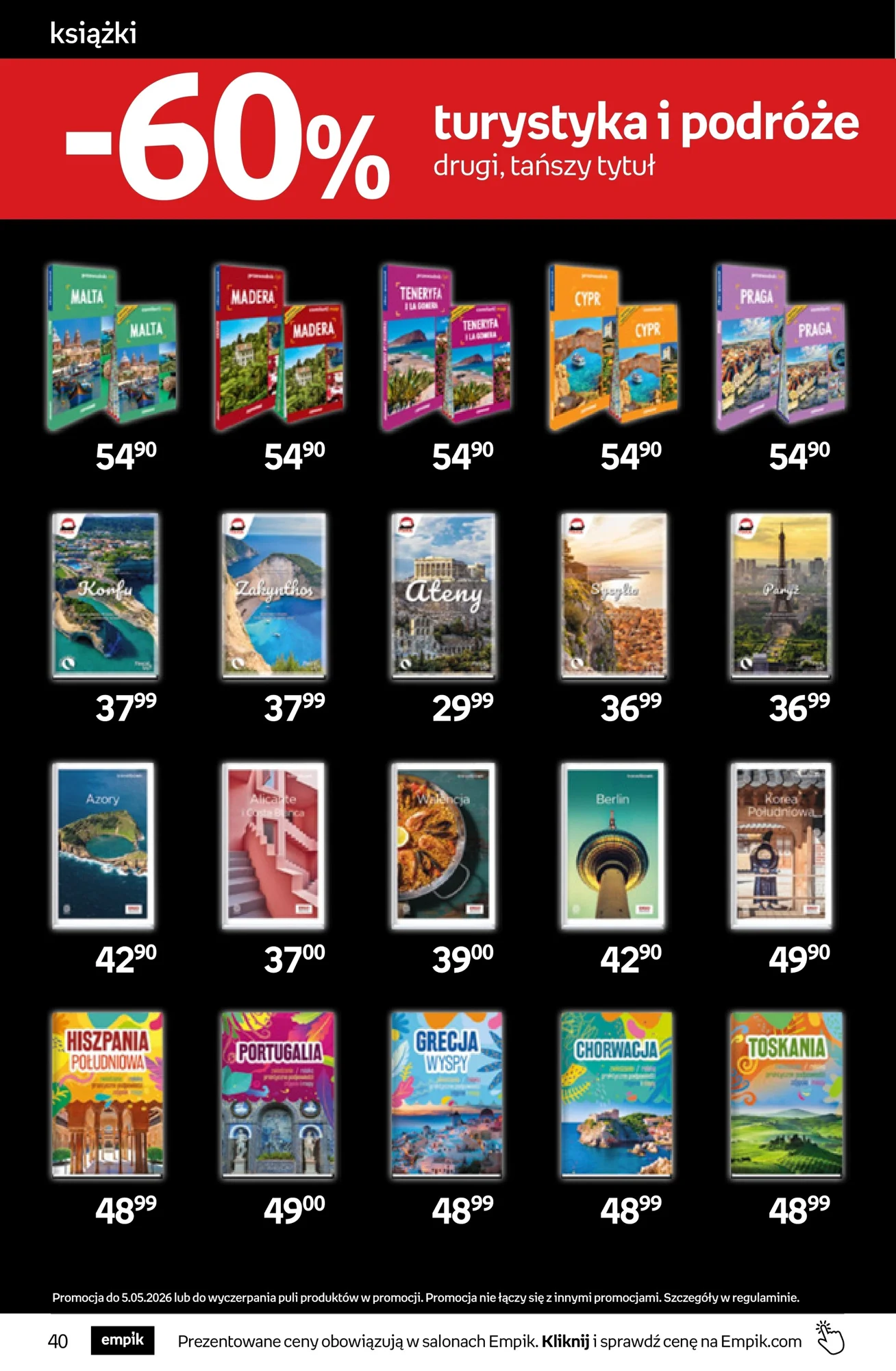 Gazetka promocyjna empik str. 40