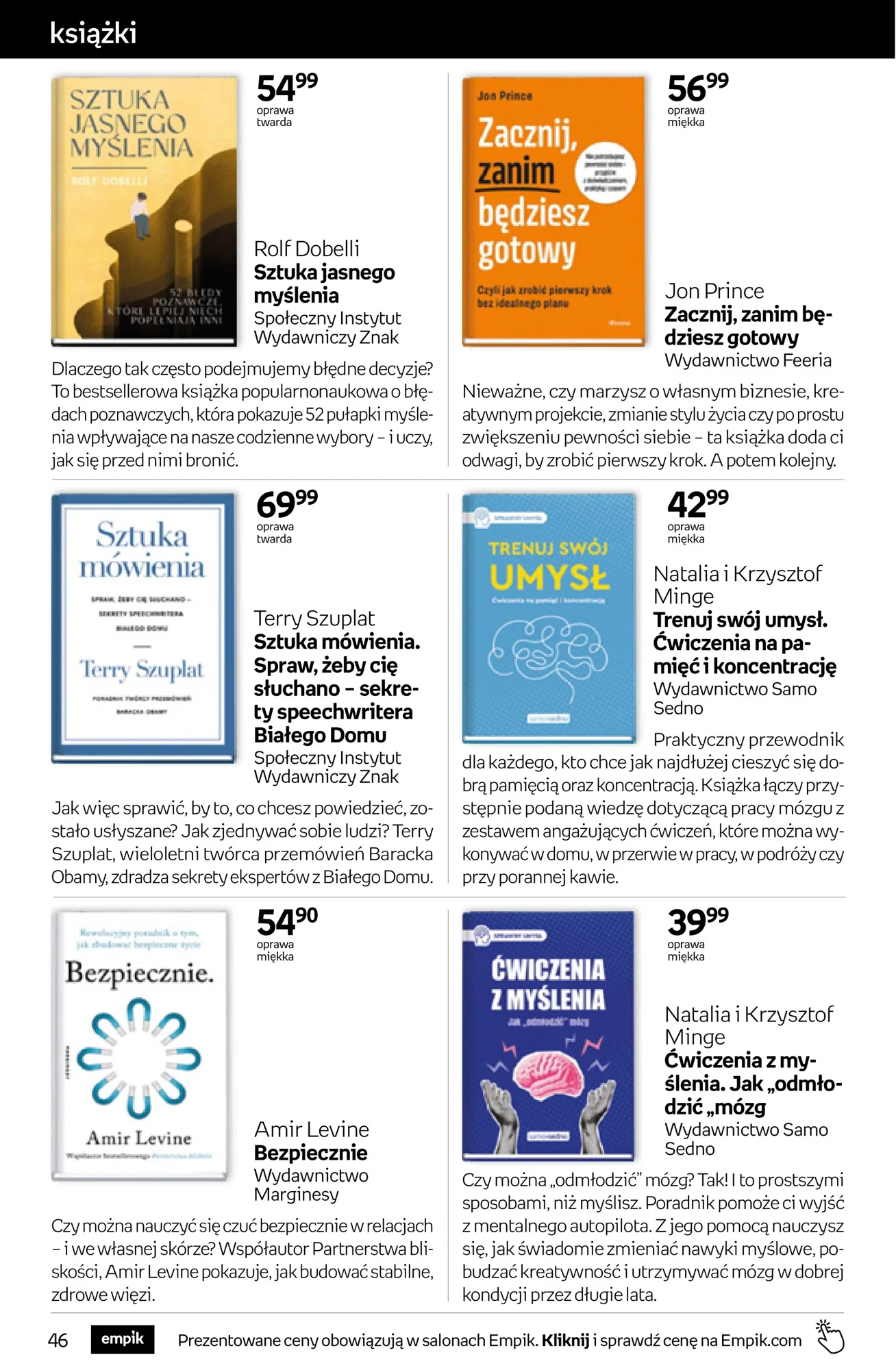 Gazetka promocyjna empik str. 46