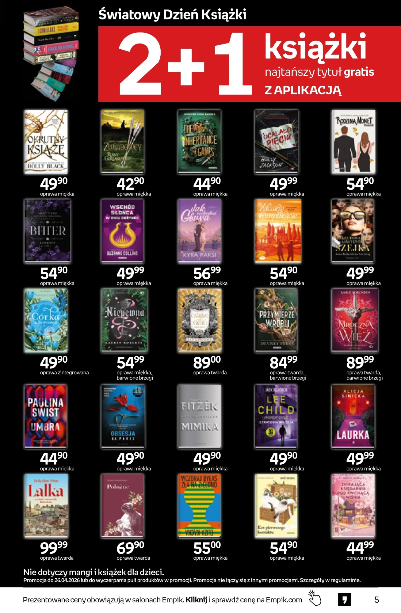 Gazetka promocyjna empik str. 5