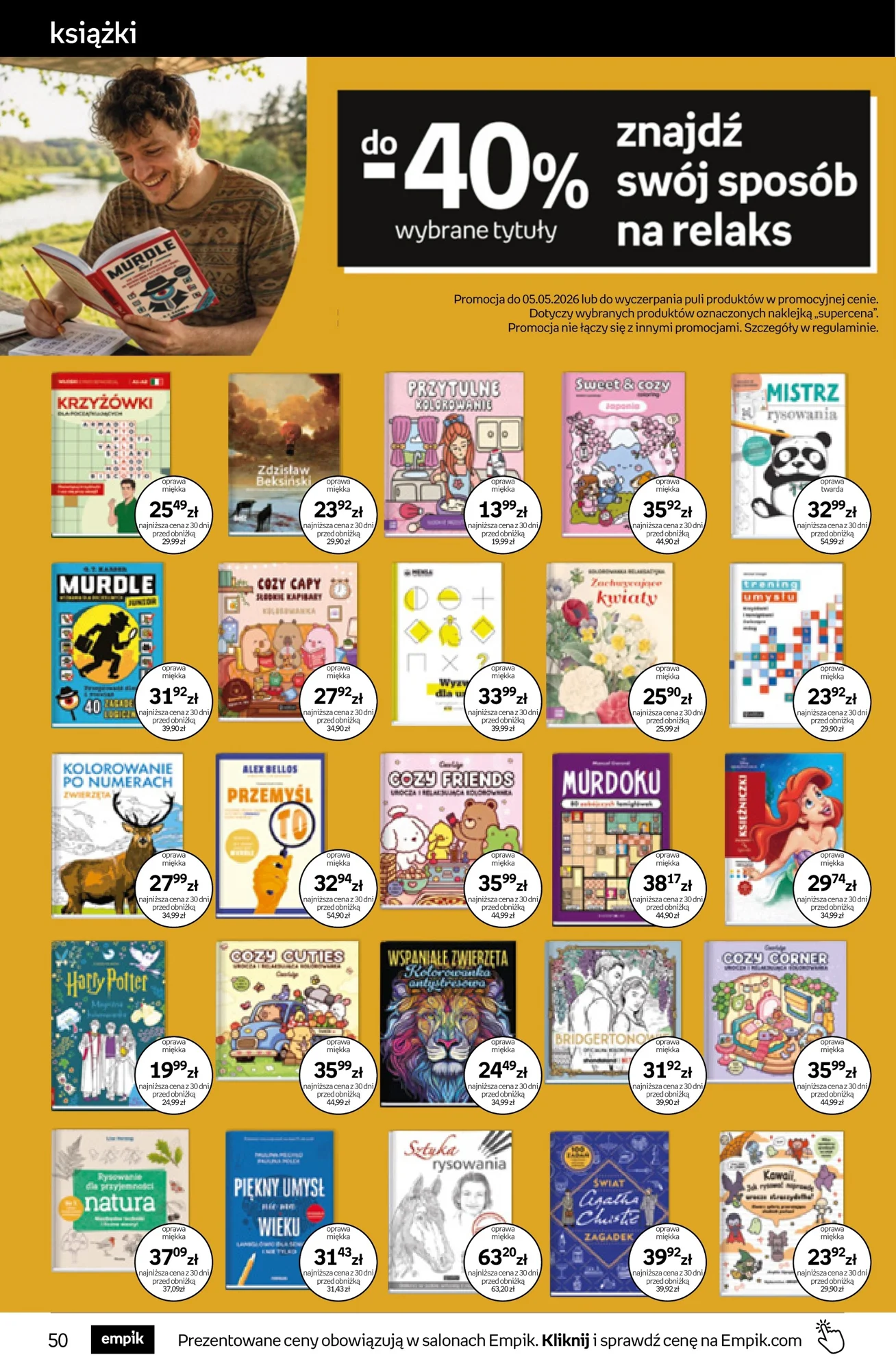 Gazetka promocyjna empik str. 50