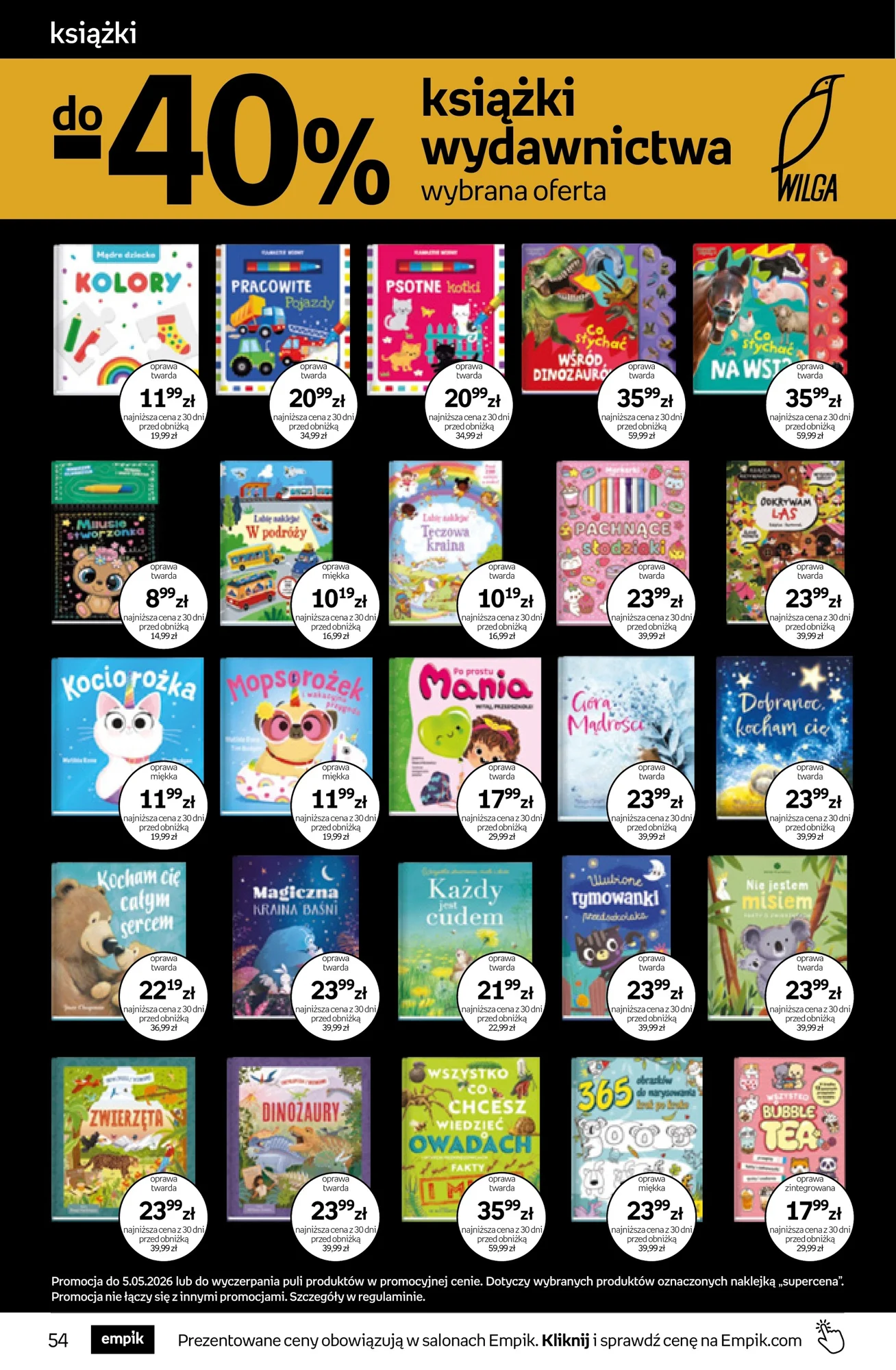 Gazetka promocyjna empik str. 54
