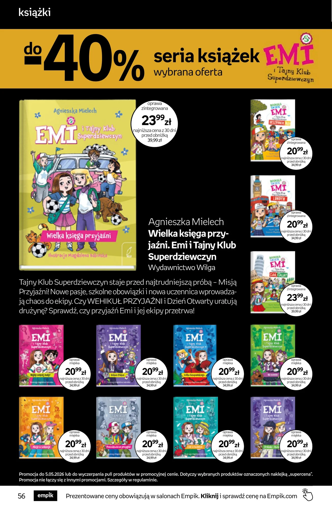 Gazetka promocyjna empik str. 56