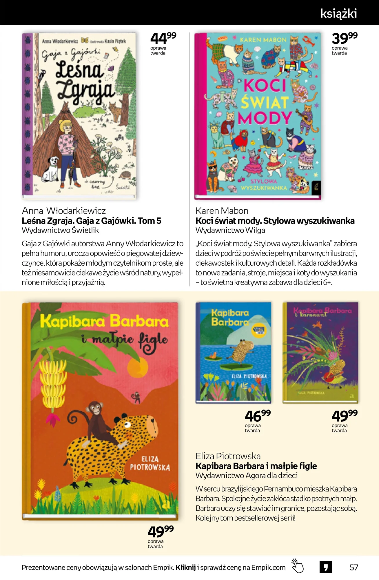 Gazetka promocyjna empik str. 57