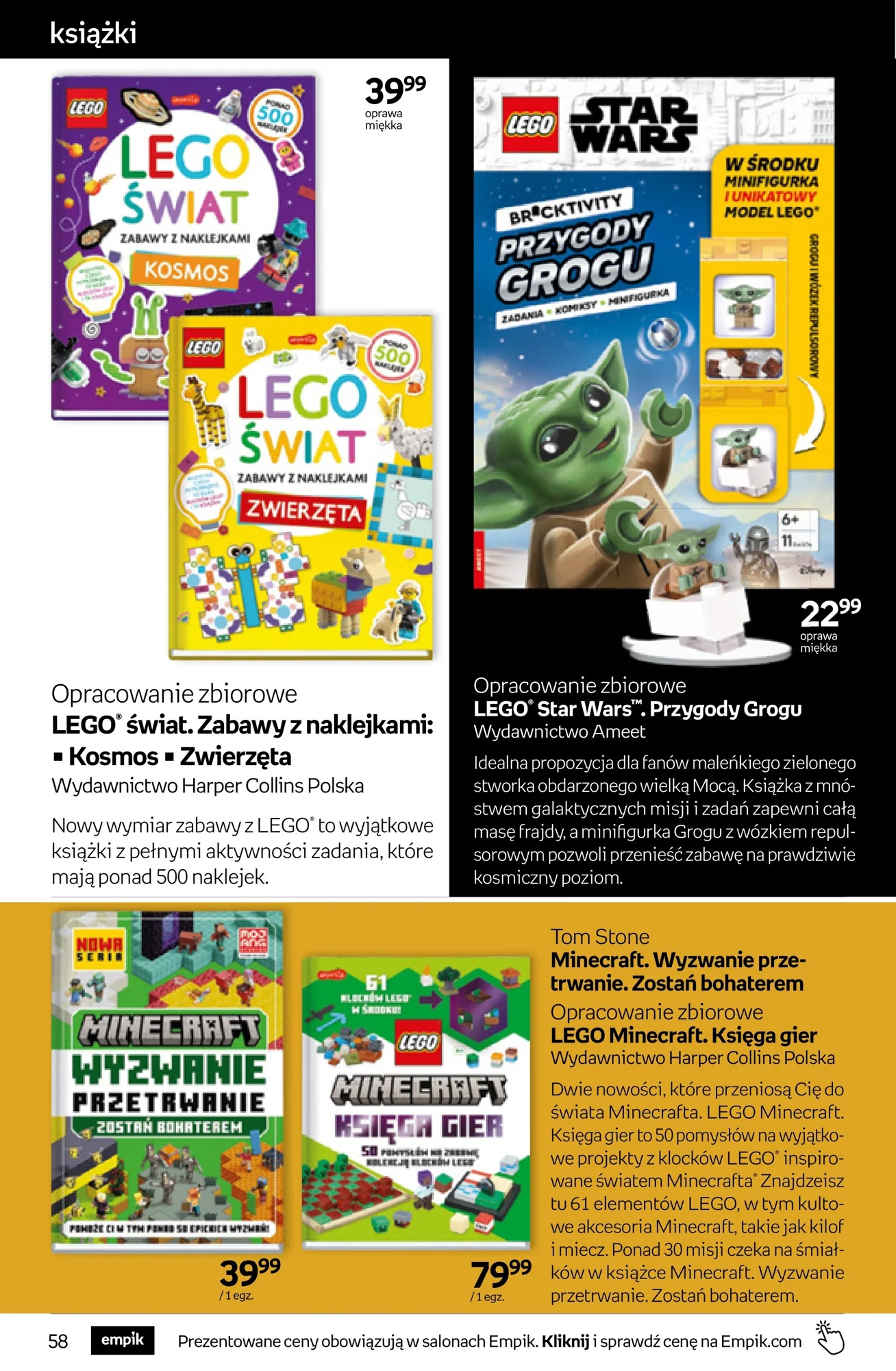 Gazetka promocyjna empik str. 58