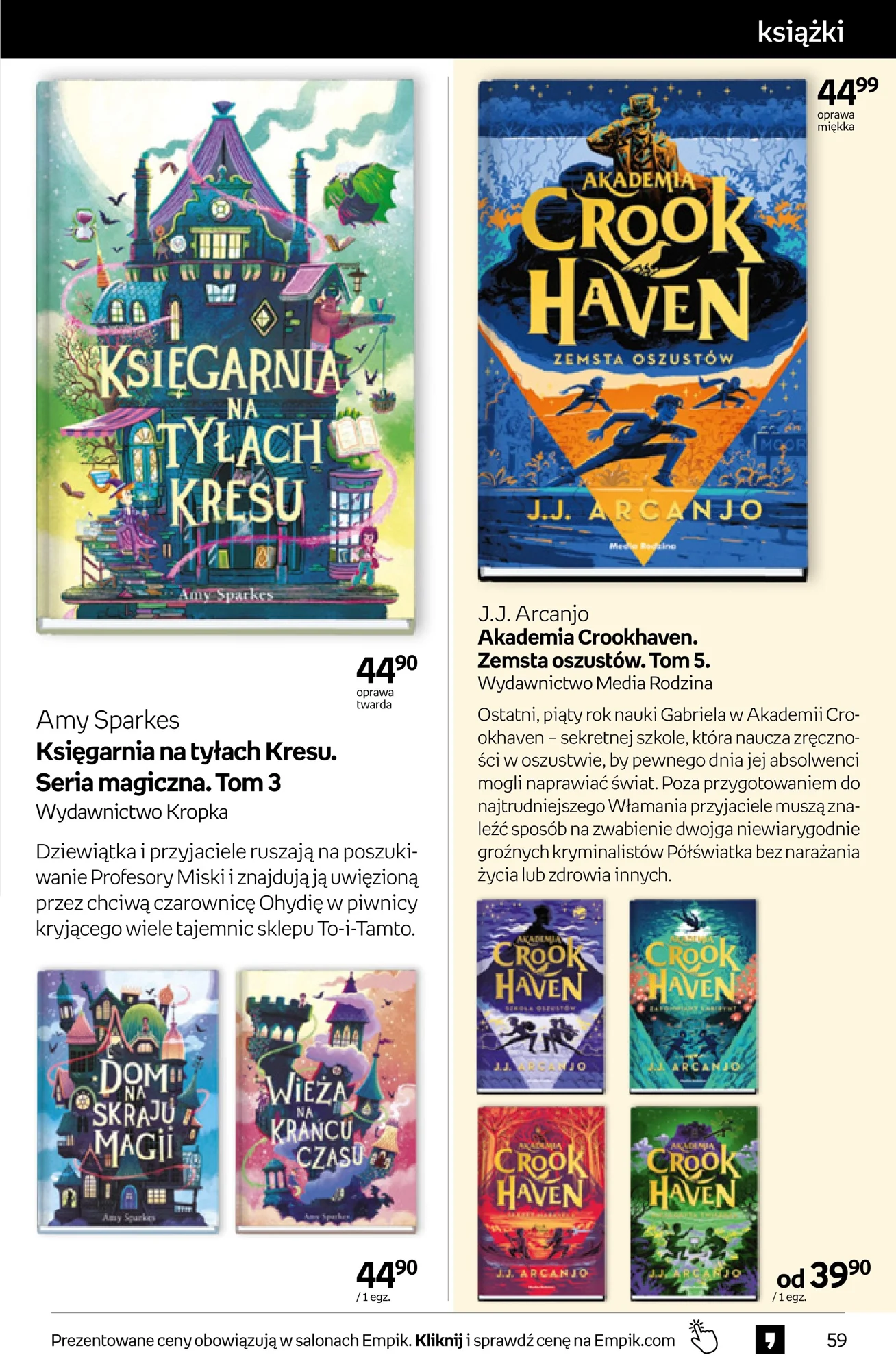 Gazetka promocyjna empik str. 59