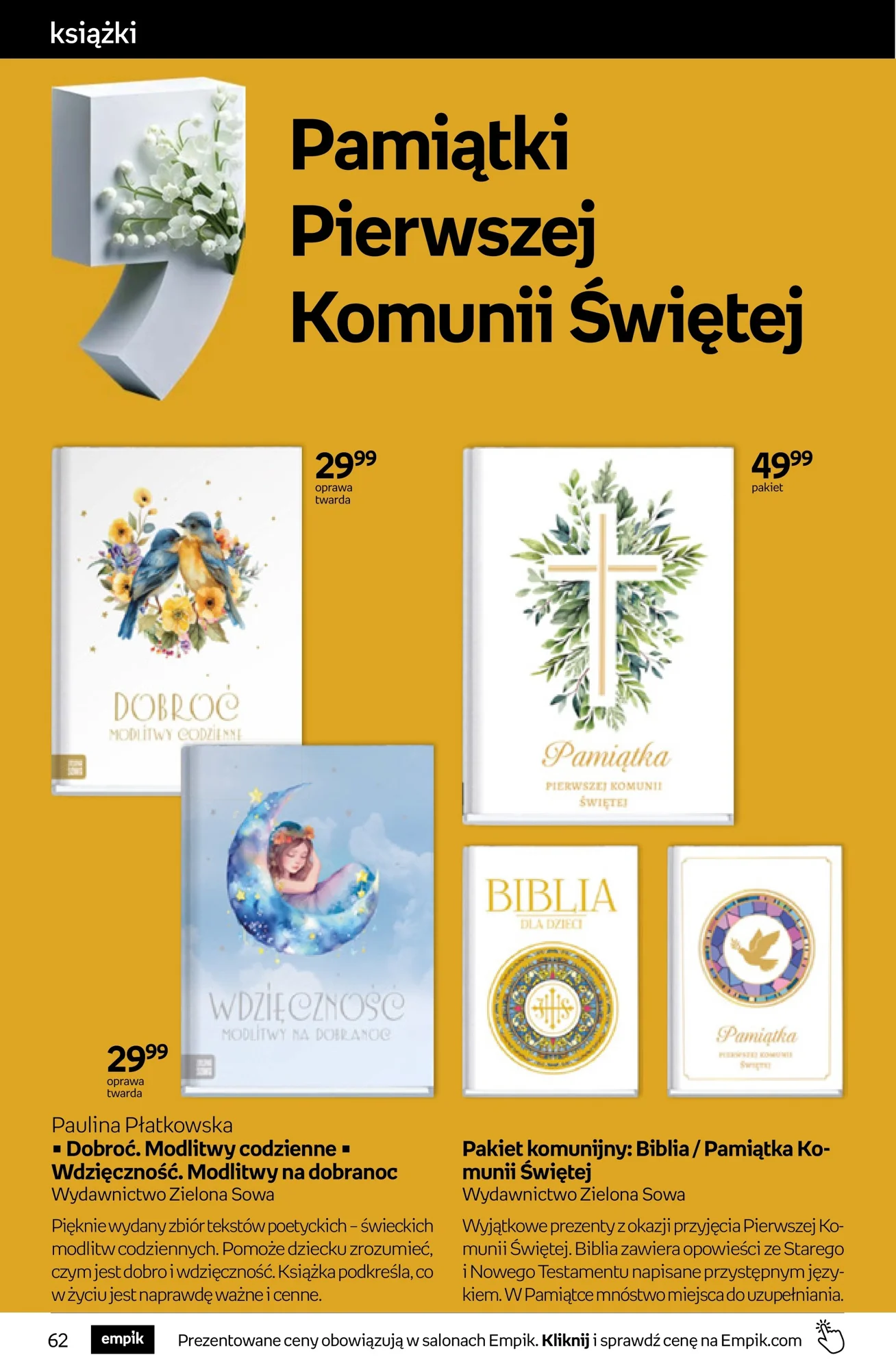 Gazetka promocyjna empik str. 62