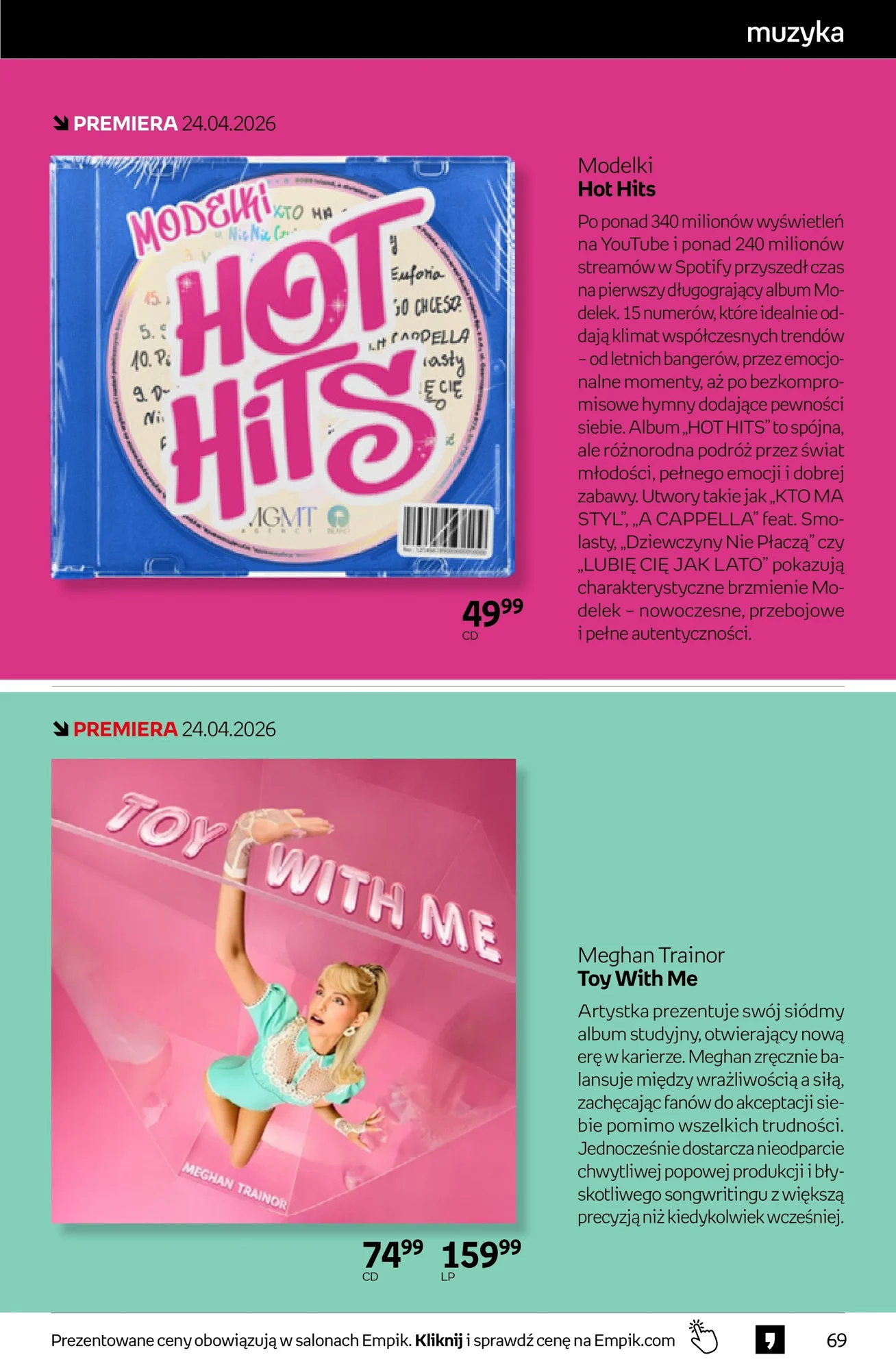 Gazetka promocyjna empik str. 69