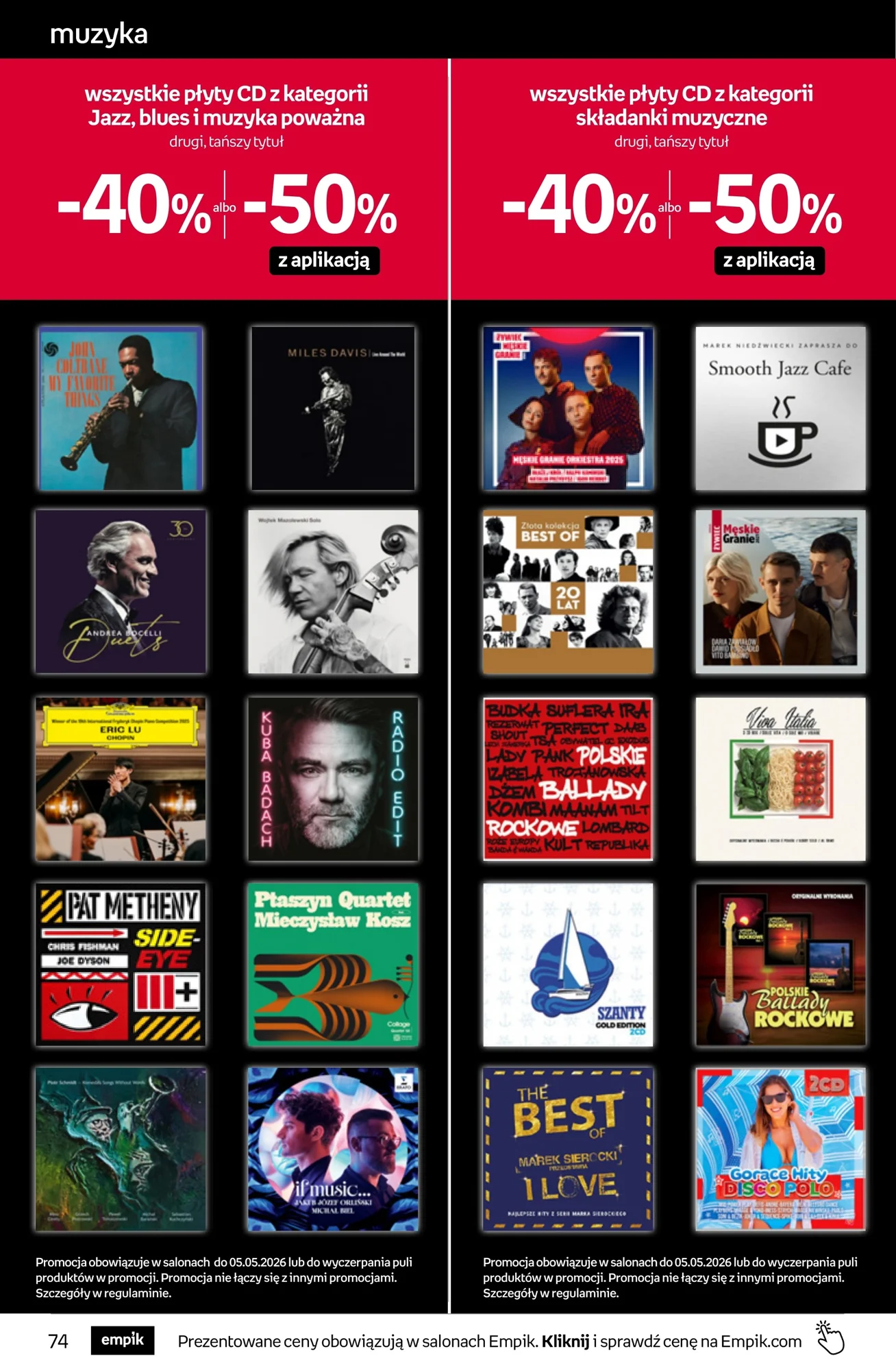Gazetka promocyjna empik str. 74