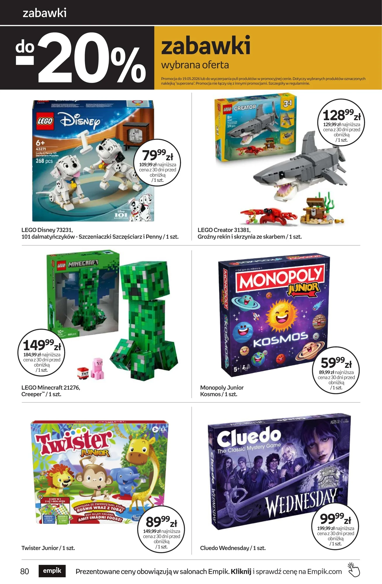 Gazetka promocyjna empik str. 80