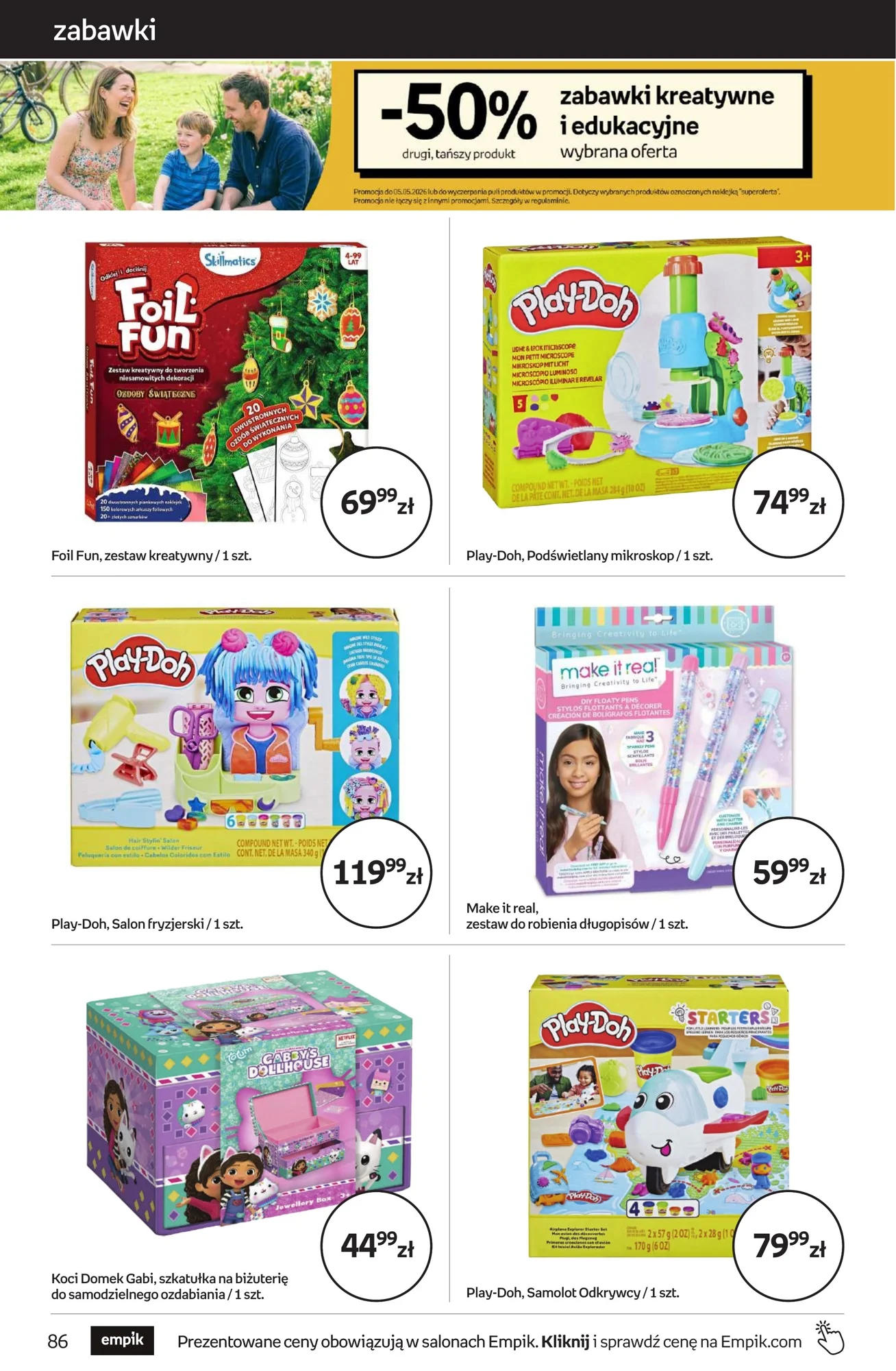 Gazetka promocyjna empik str. 86