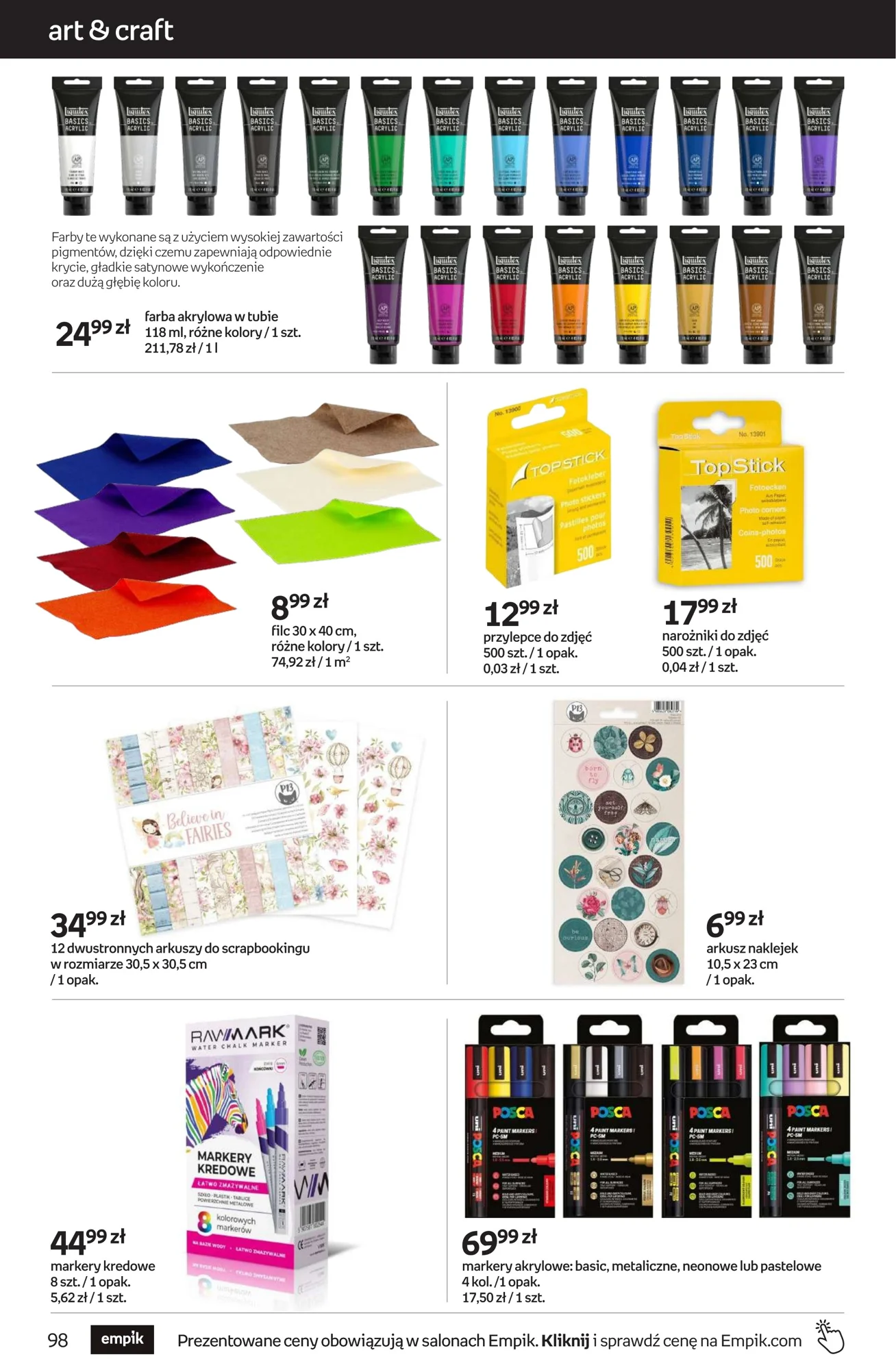 Gazetka promocyjna empik str. 98