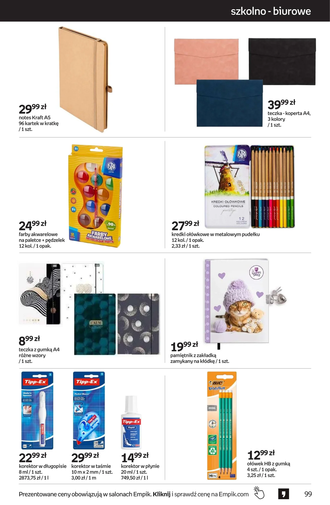 Gazetka promocyjna empik str. 99
