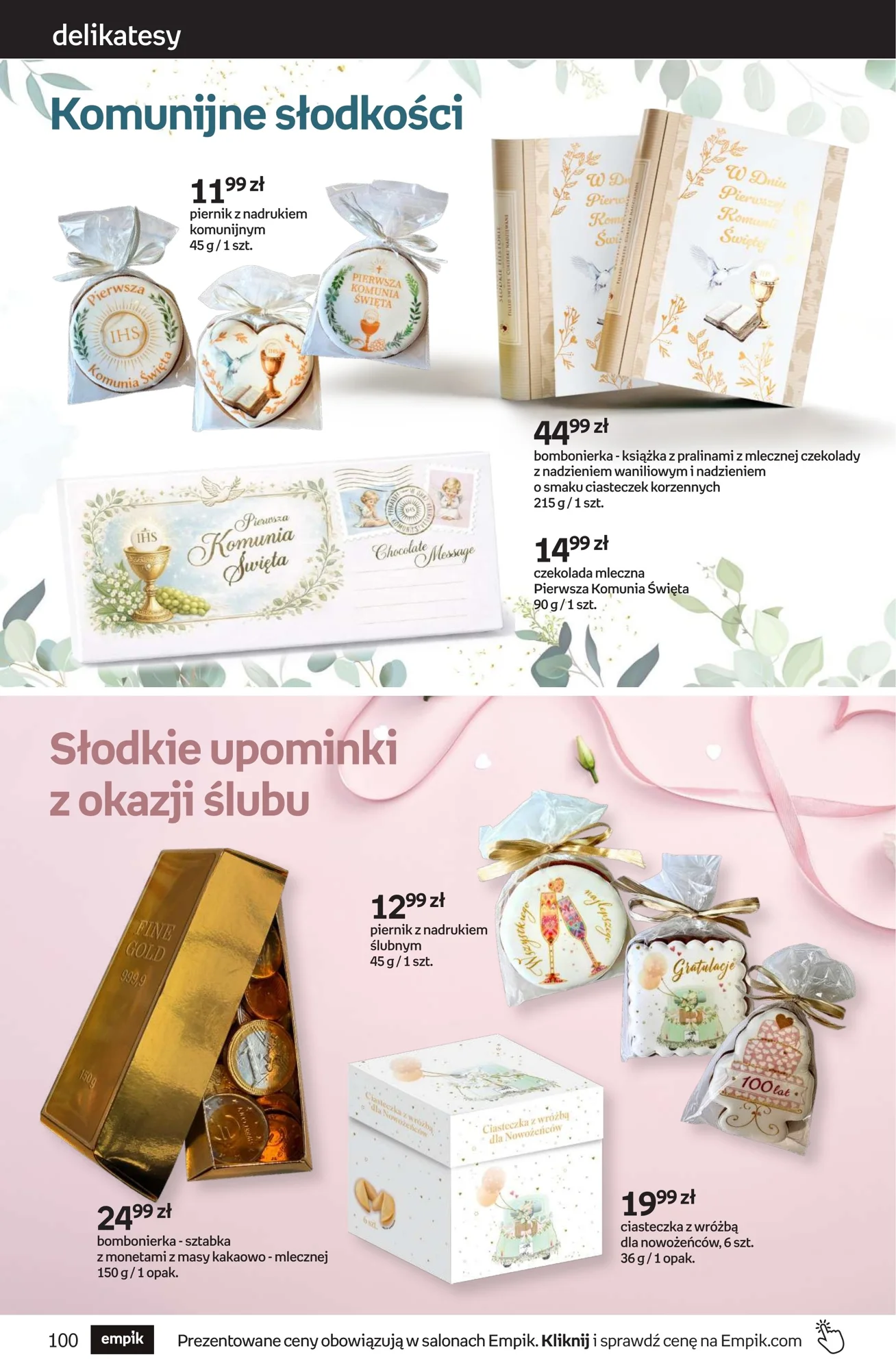 Gazetka promocyjna empik str. 100