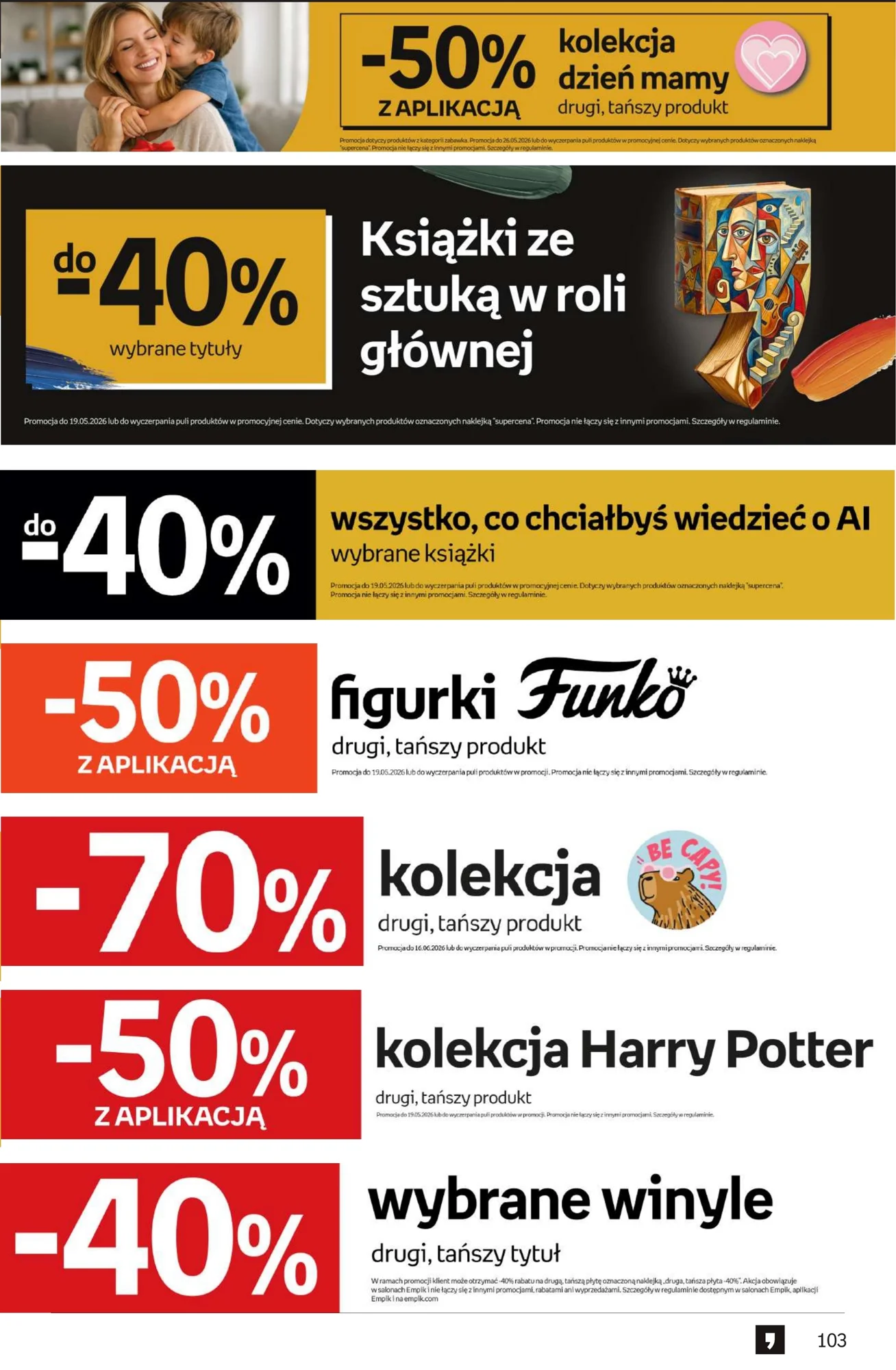 Gazetka promocyjna empik str. 103