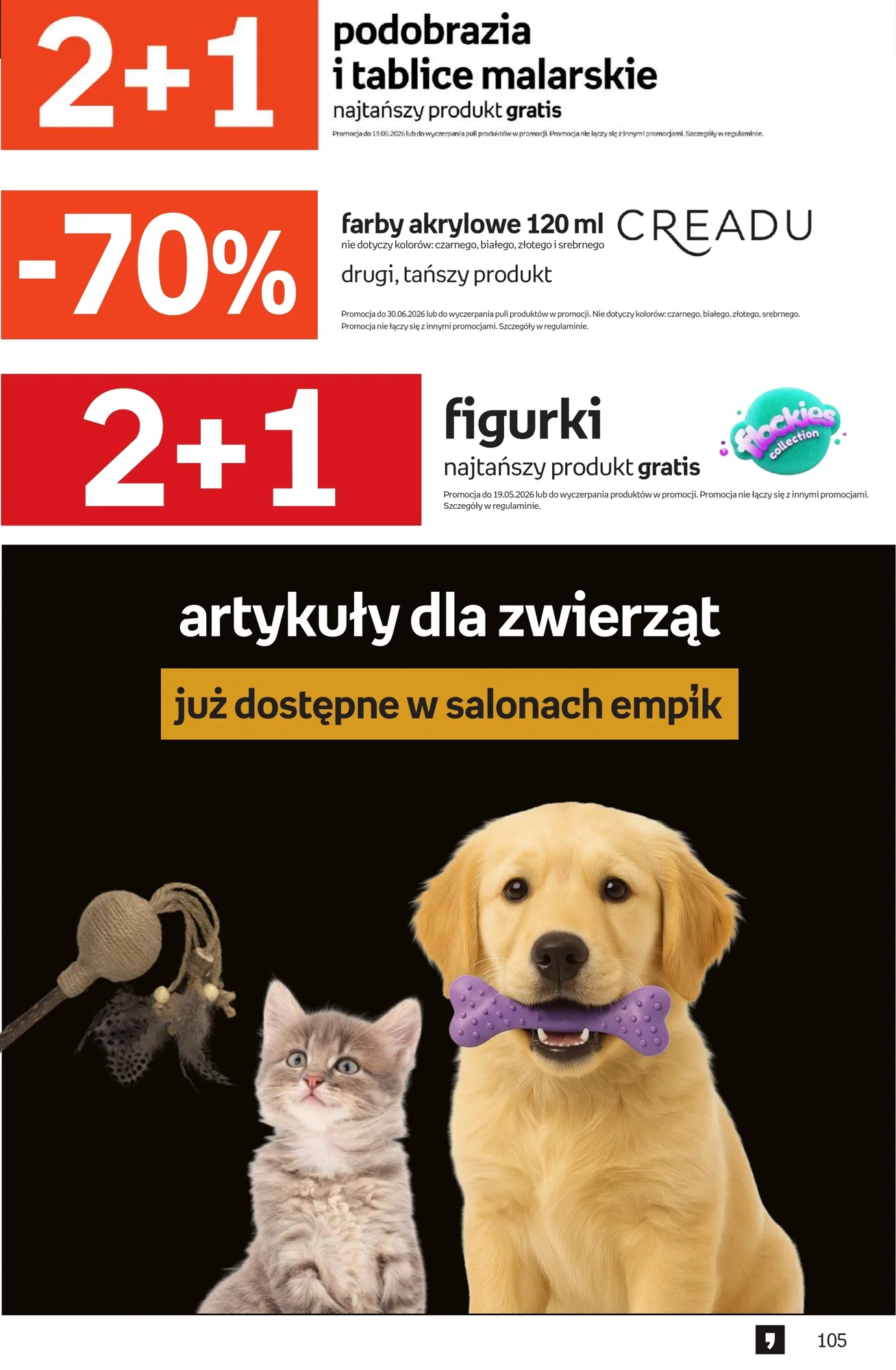 Gazetka promocyjna empik str. 105