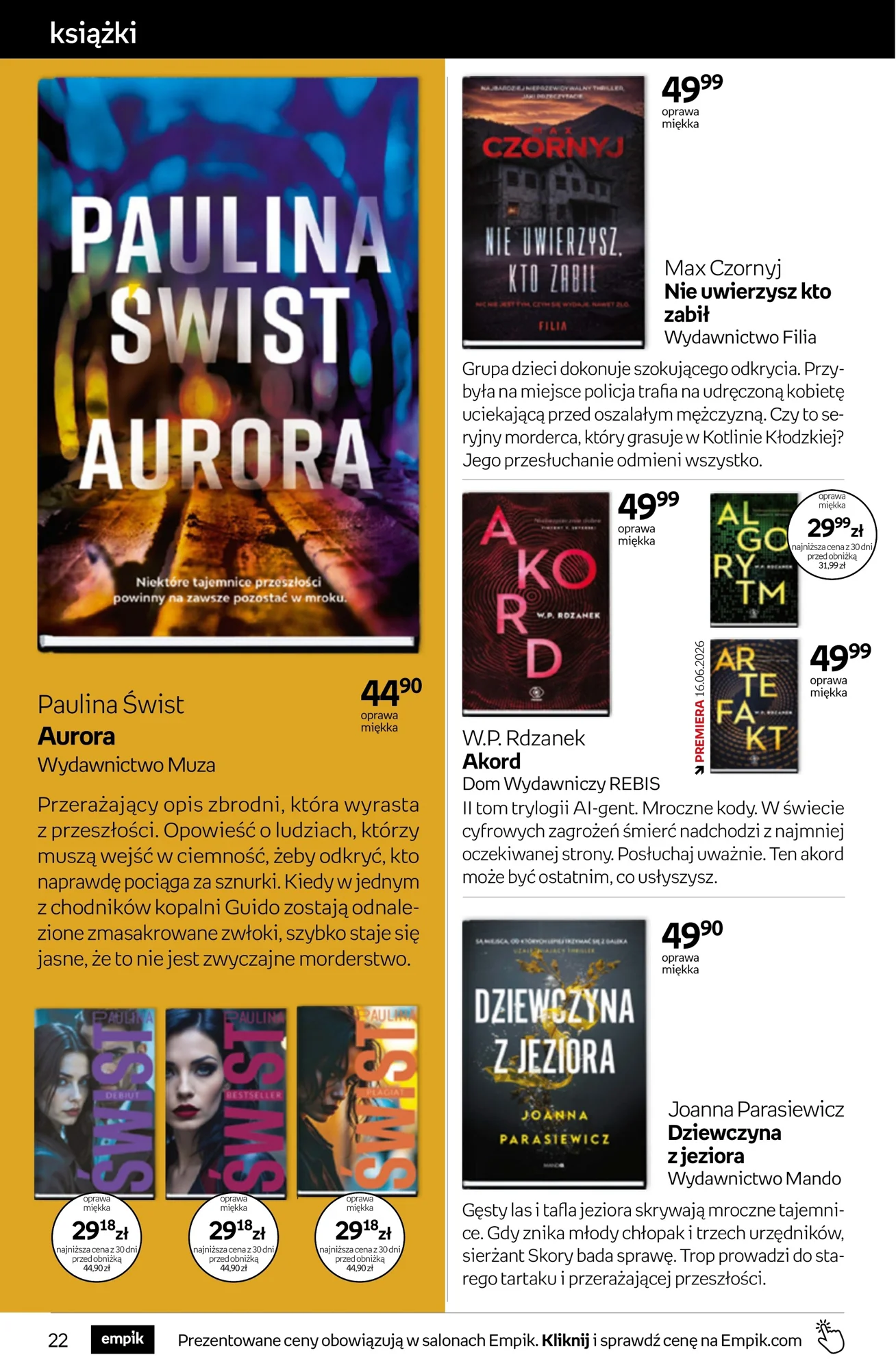Gazetka promocyjna empik str. 22