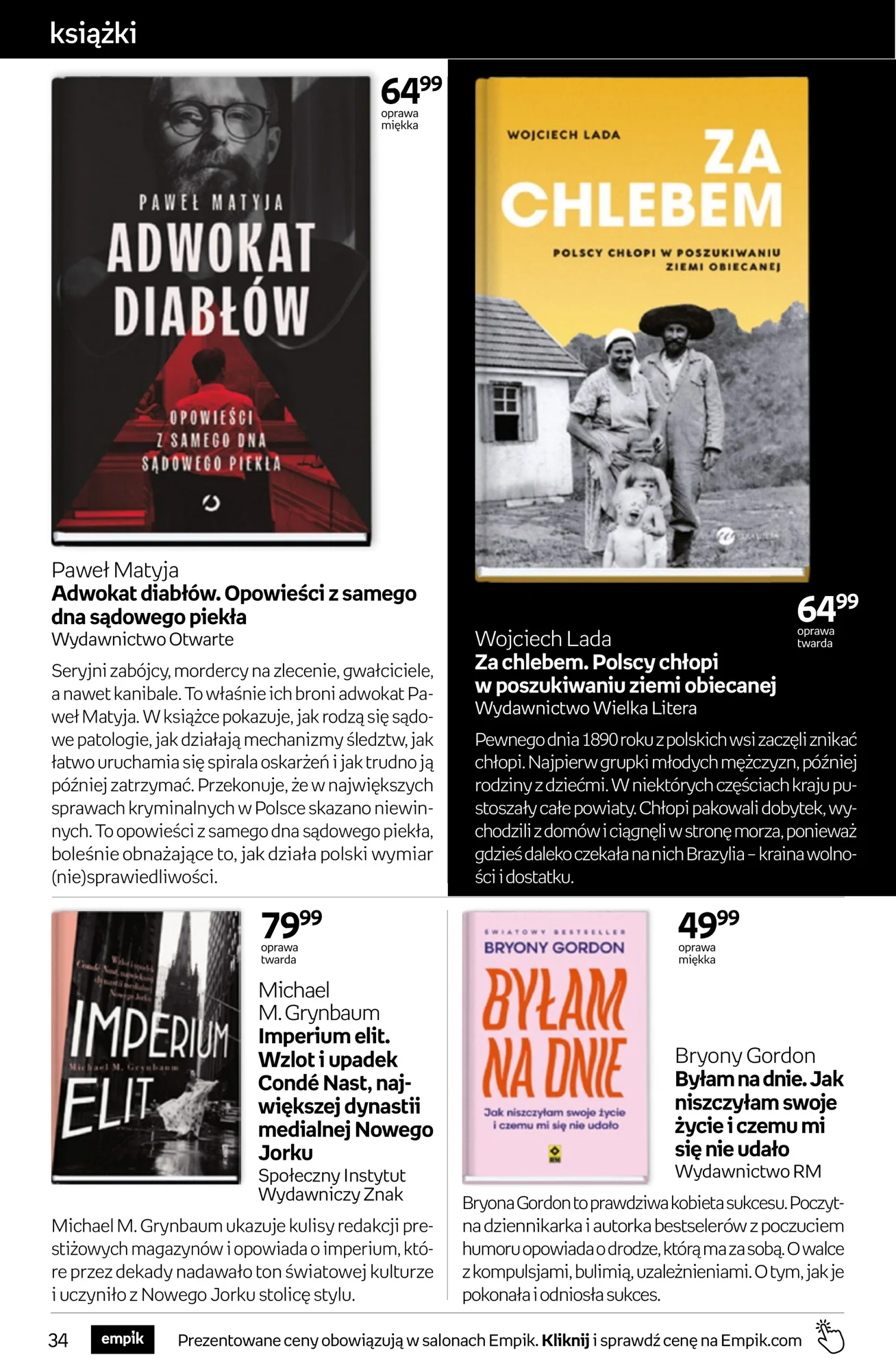 Gazetka promocyjna empik str. 34