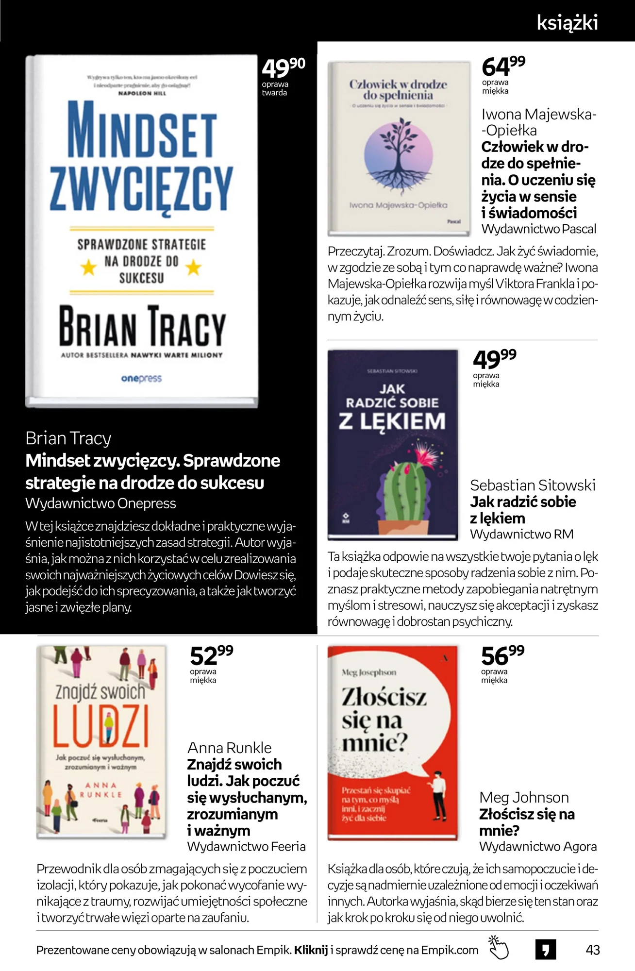 Gazetka promocyjna empik str. 43