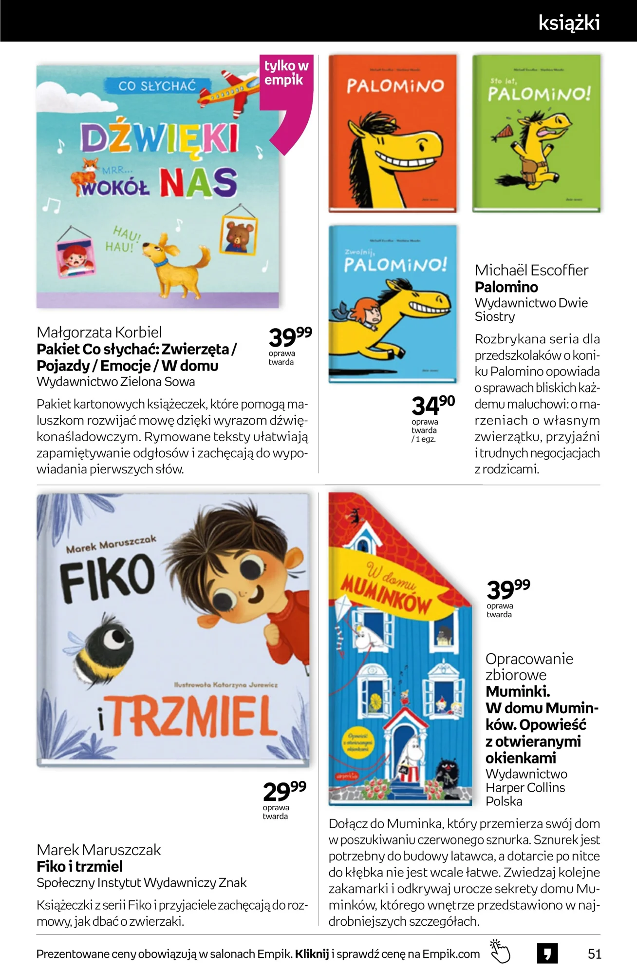 Gazetka promocyjna empik str. 51