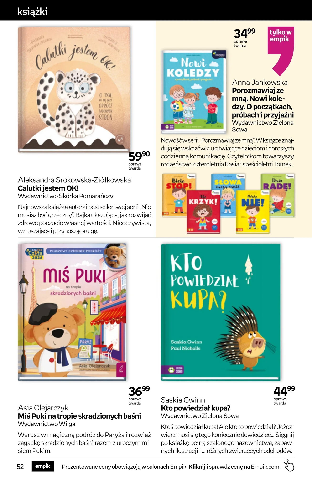 Gazetka promocyjna empik str. 52