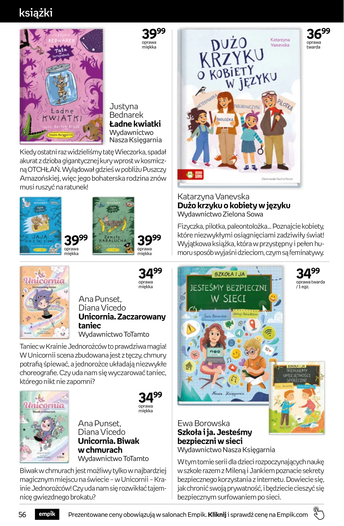 Gazetka promocyjna empik str. 56