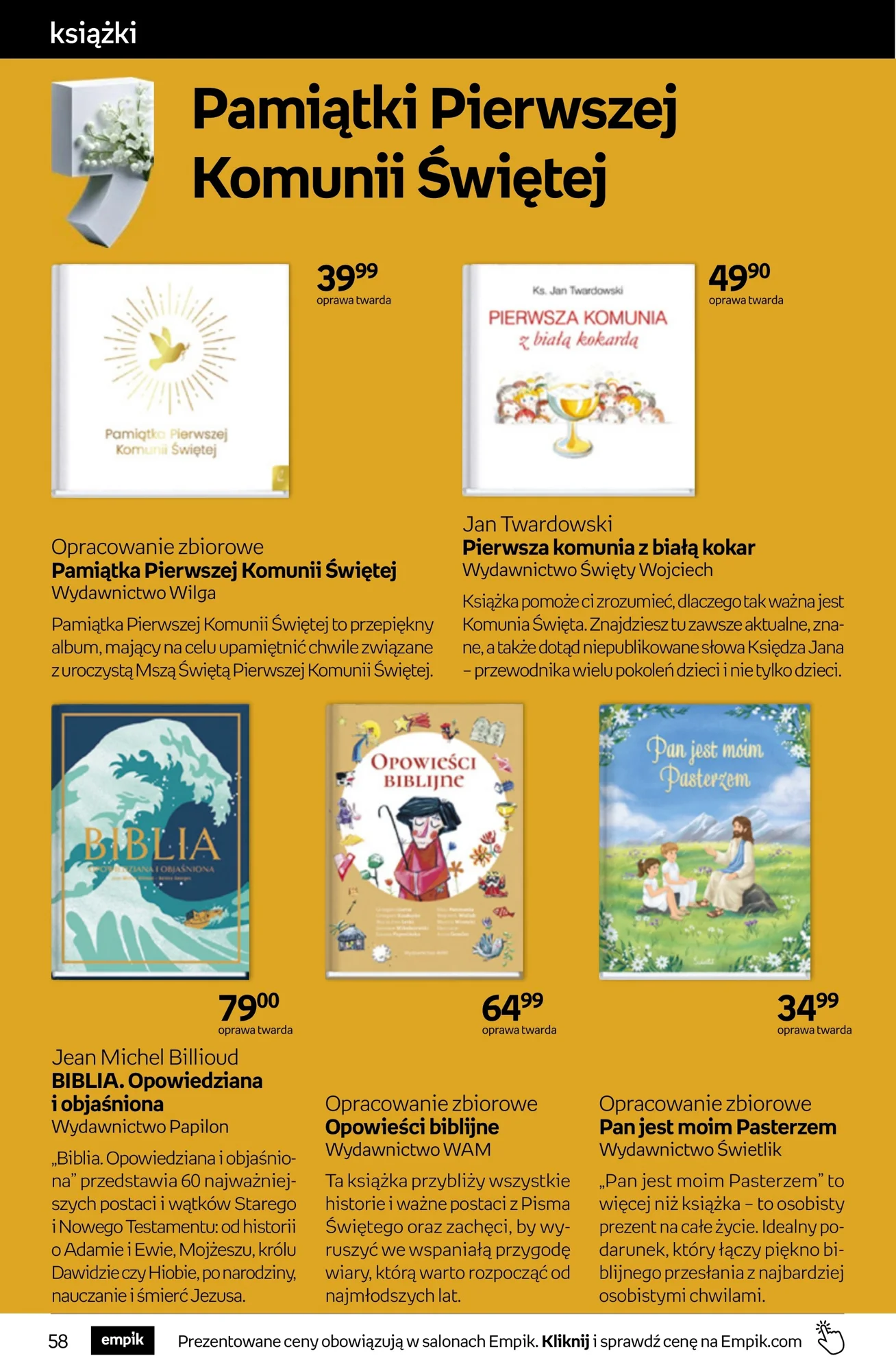 Gazetka promocyjna empik str. 58