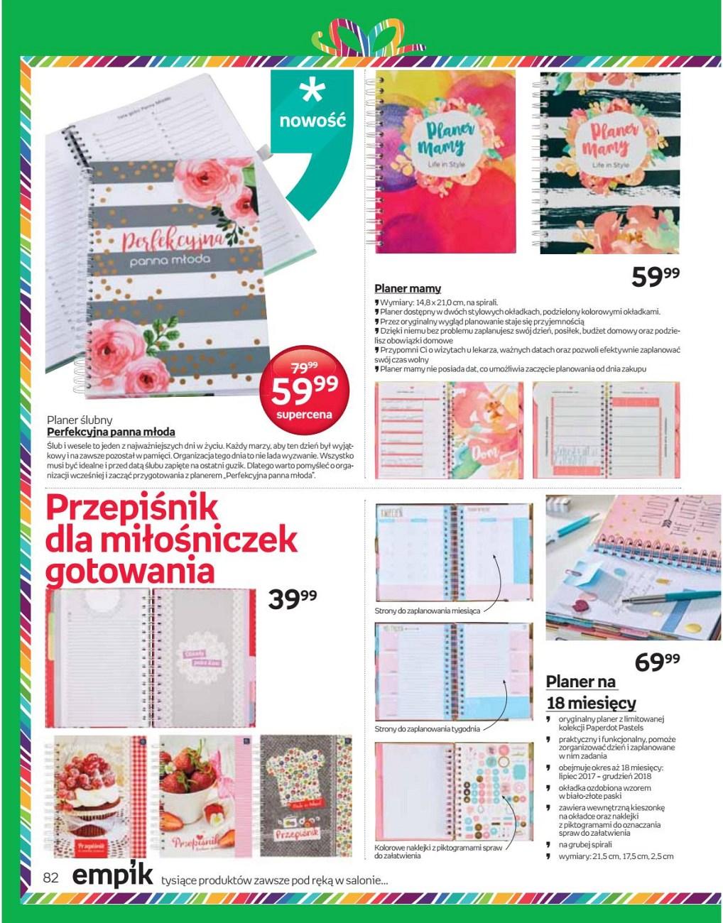 Gazetka promocyjna empik str. 82