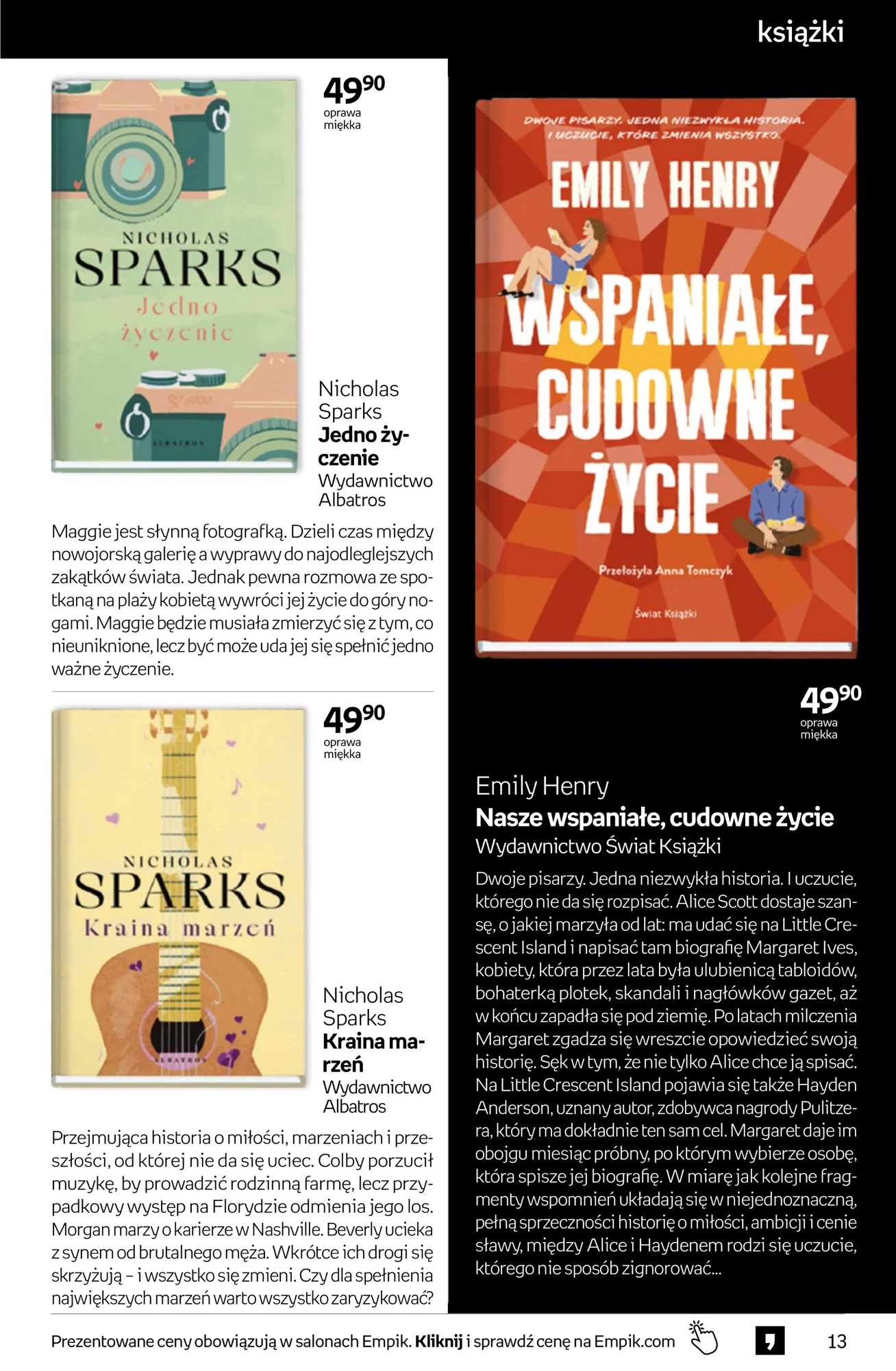 Gazetka promocyjna empik str. 13