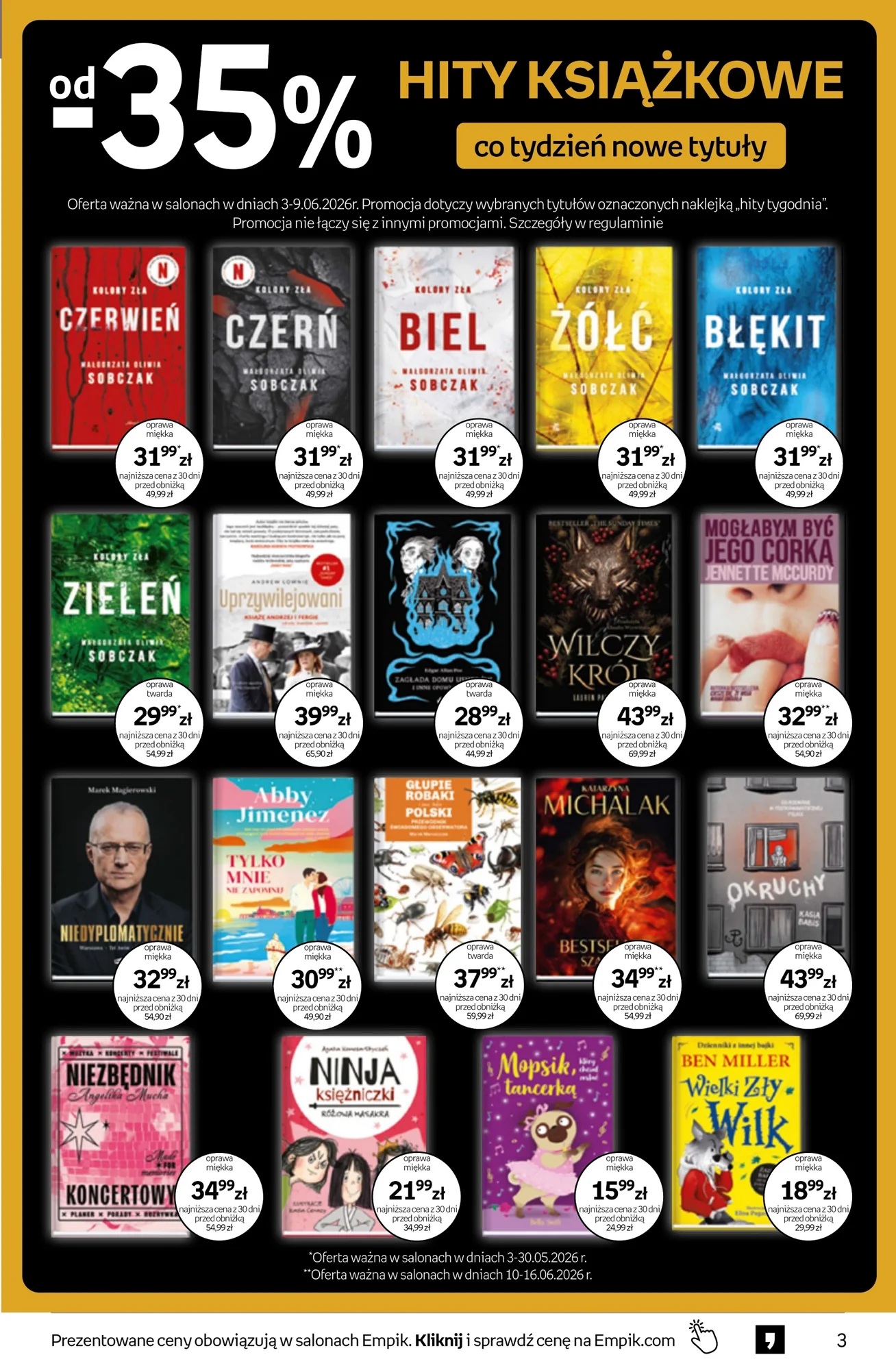 Gazetka promocyjna empik str. 3
