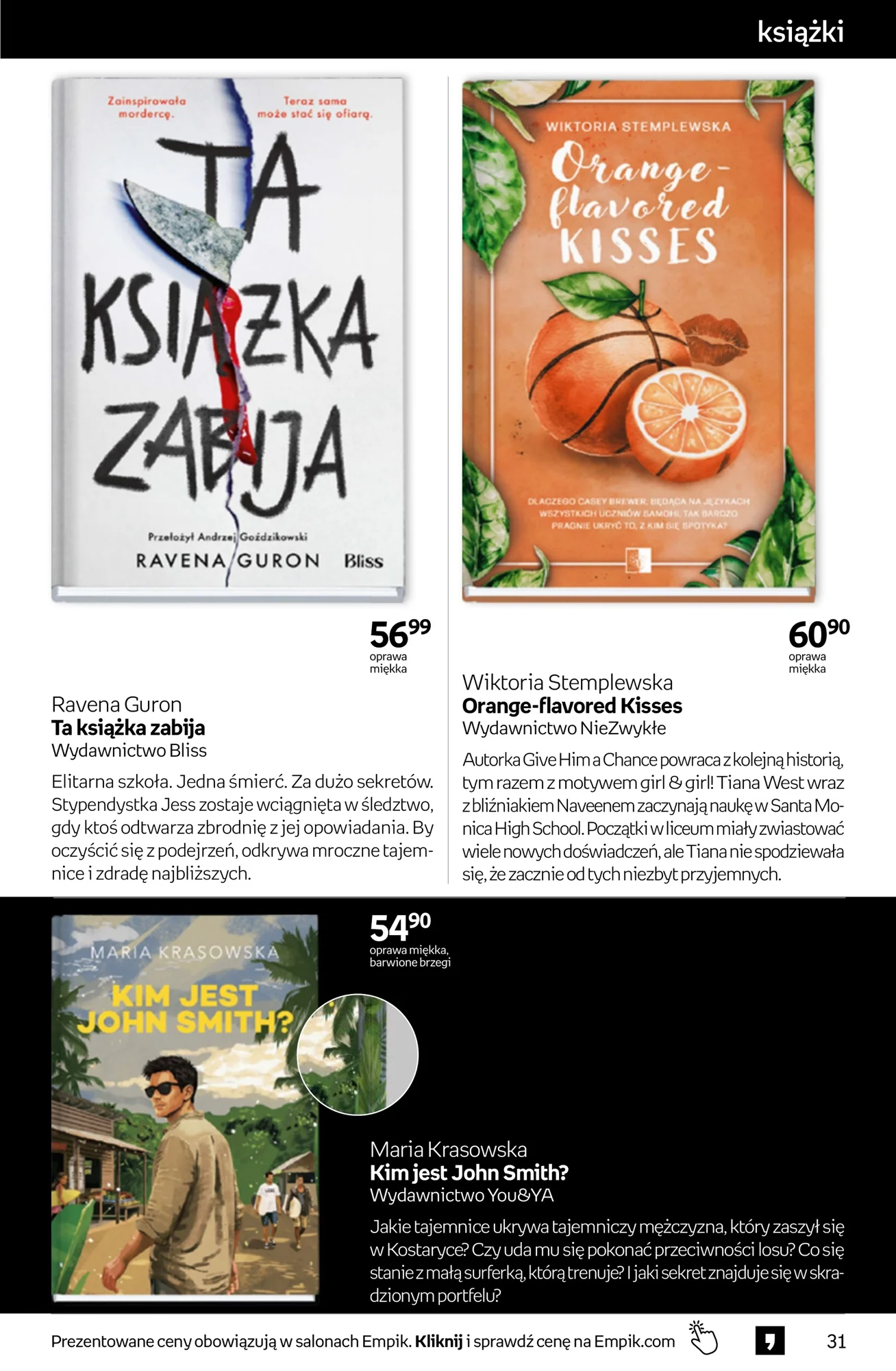 Gazetka promocyjna empik str. 31