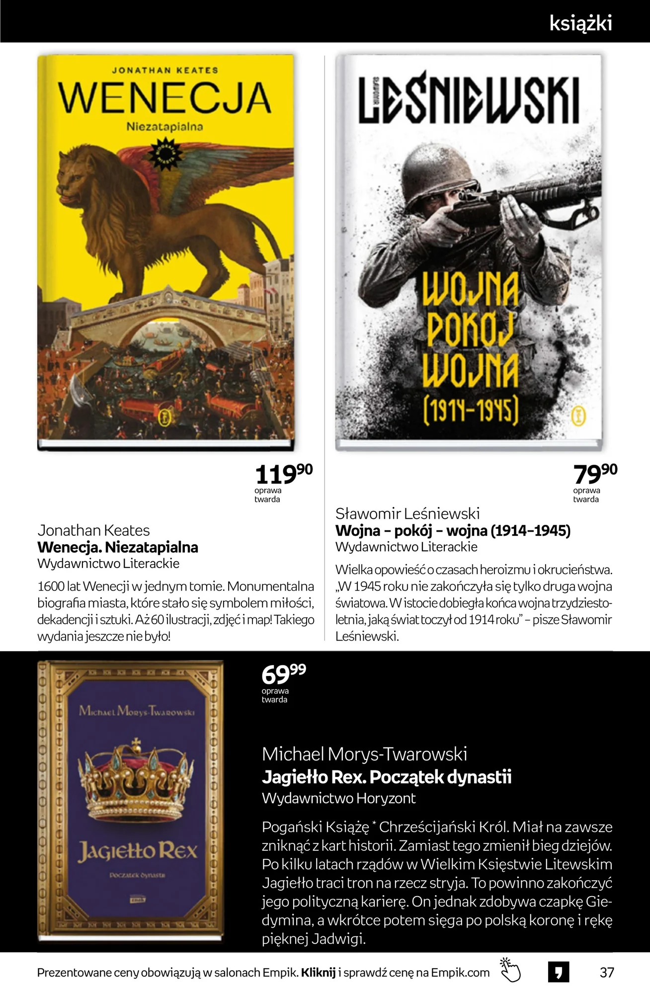 Gazetka promocyjna empik str. 37