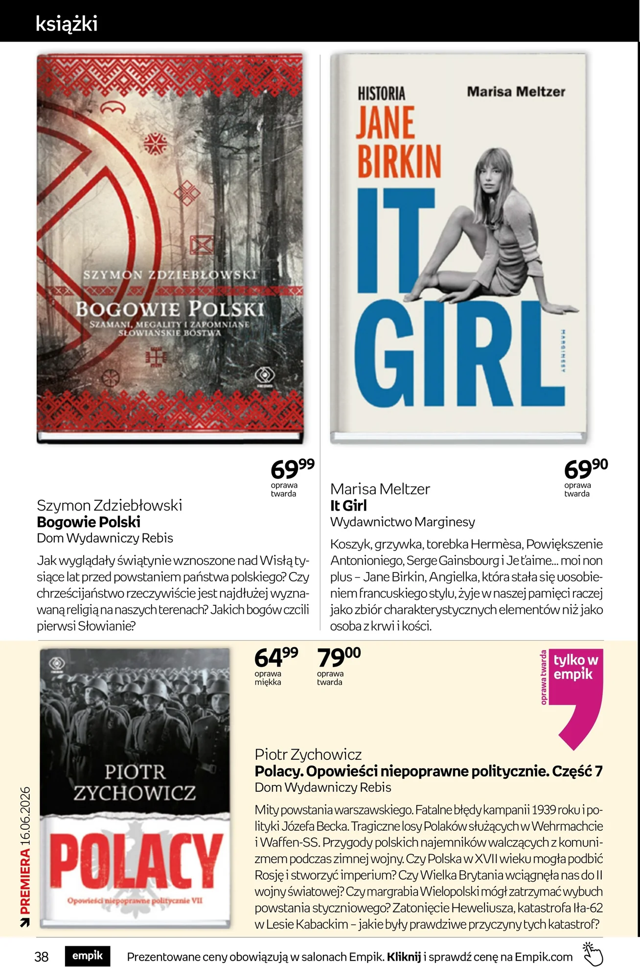 Gazetka promocyjna empik str. 38