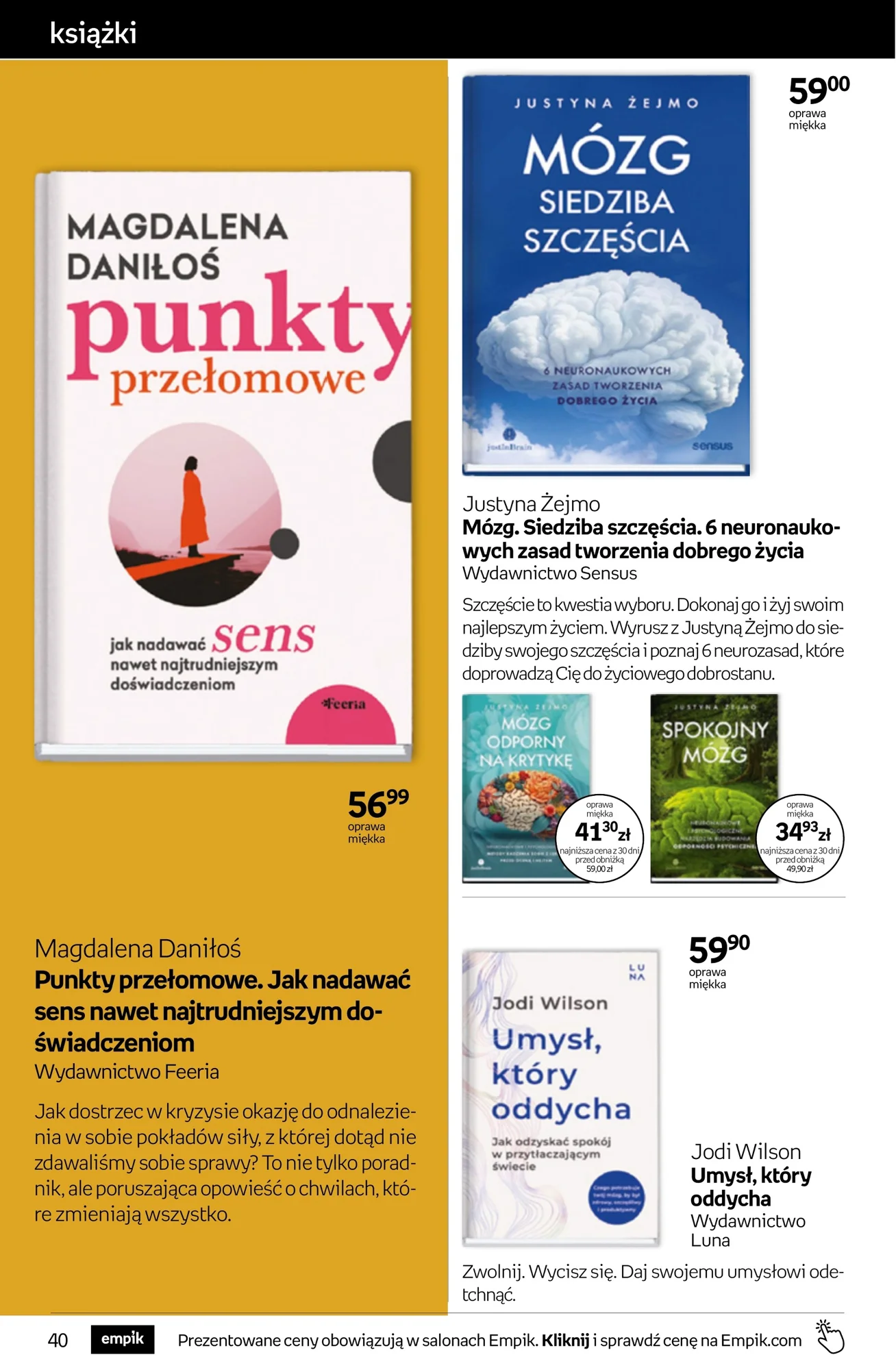 Gazetka promocyjna empik str. 40