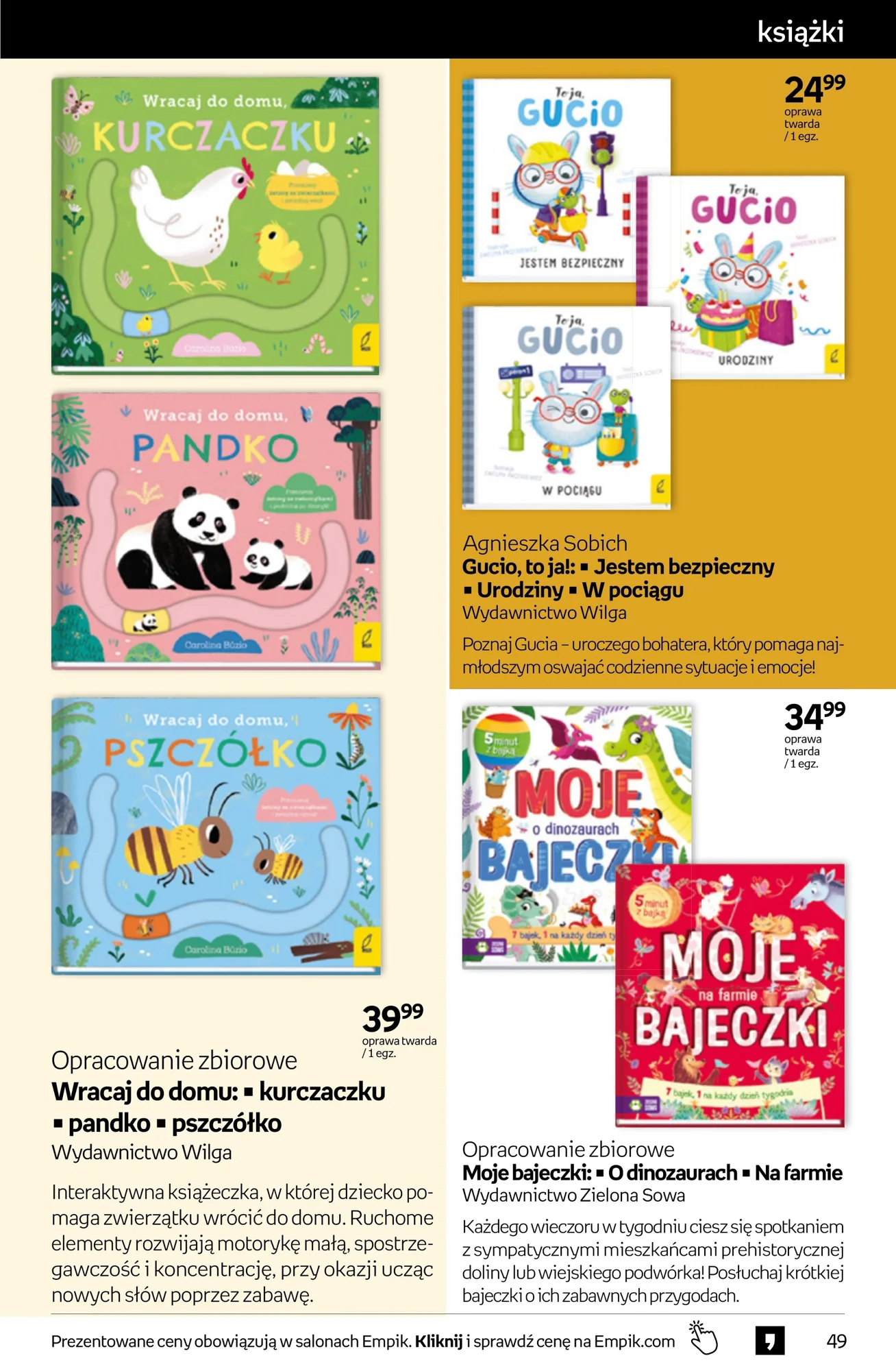 Gazetka promocyjna empik str. 49