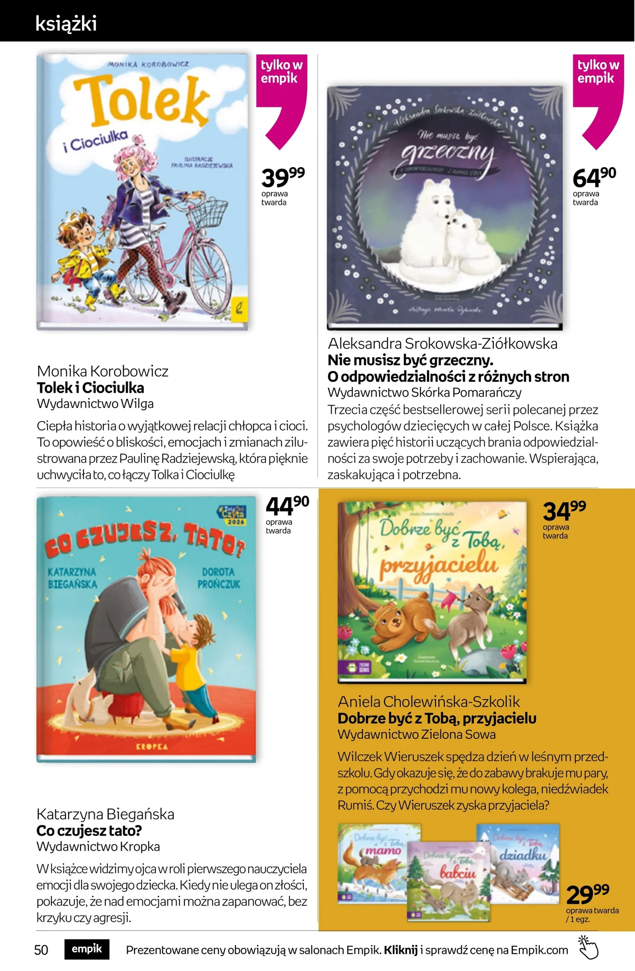 Gazetka promocyjna empik str. 50
