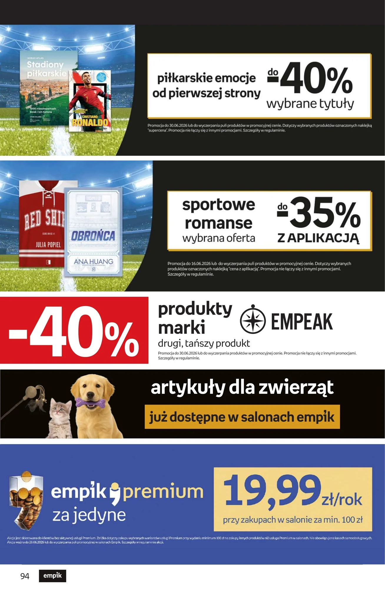 Gazetka promocyjna empik str. 94