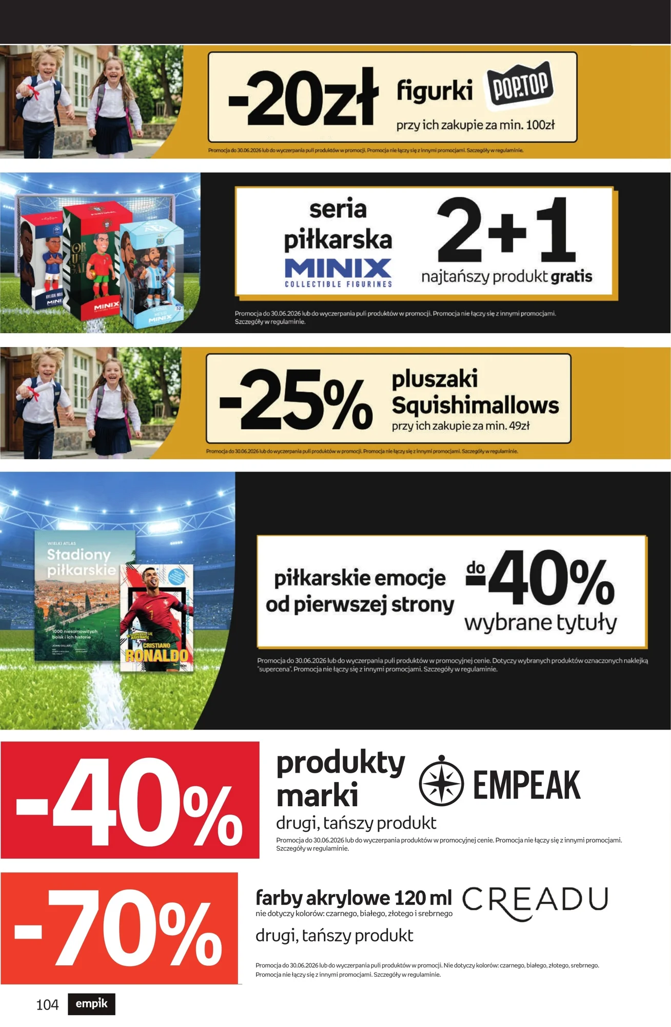 Gazetka promocyjna empik str. 104
