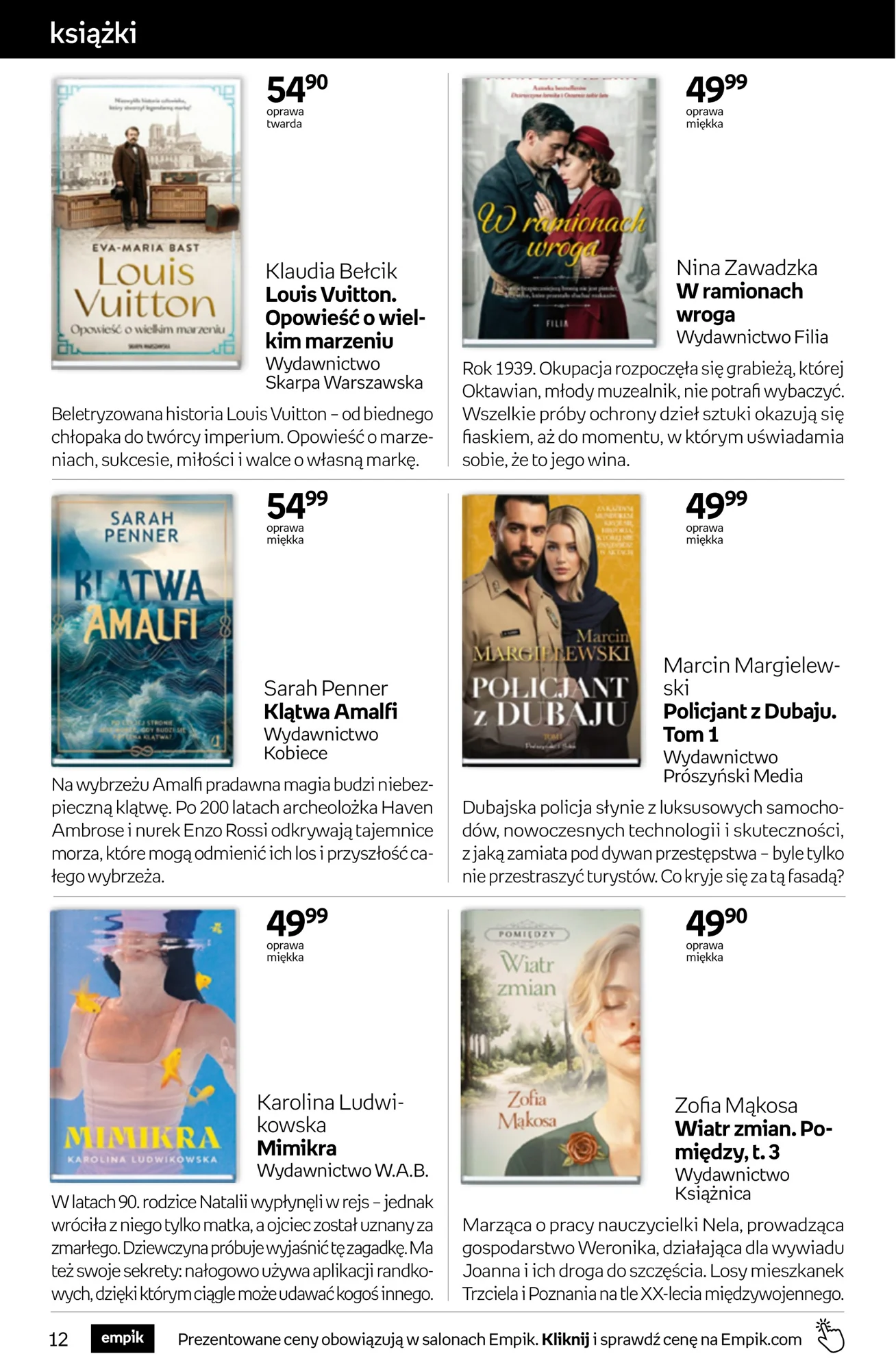 Gazetka promocyjna empik str. 12