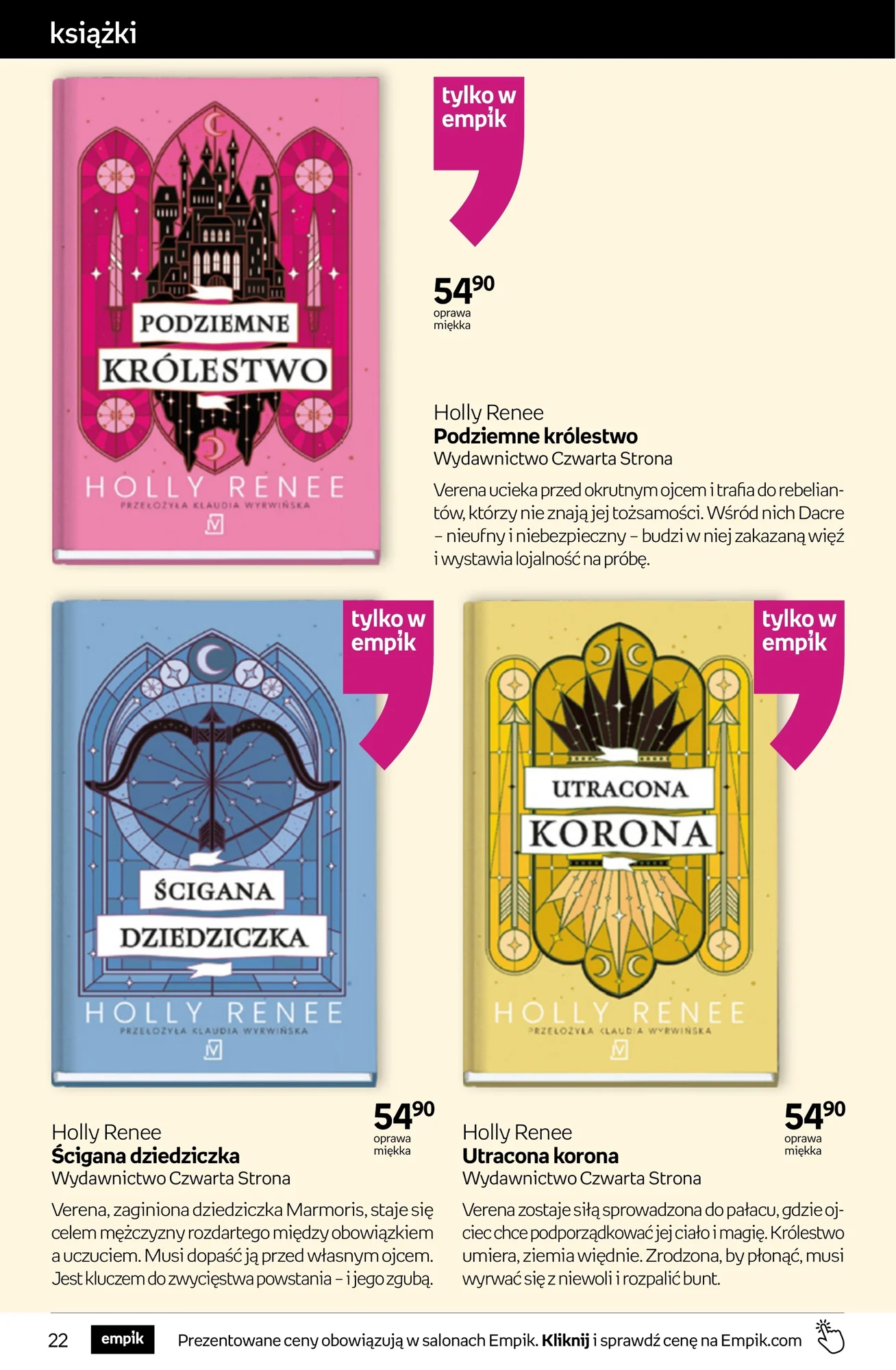 Gazetka promocyjna empik str. 22