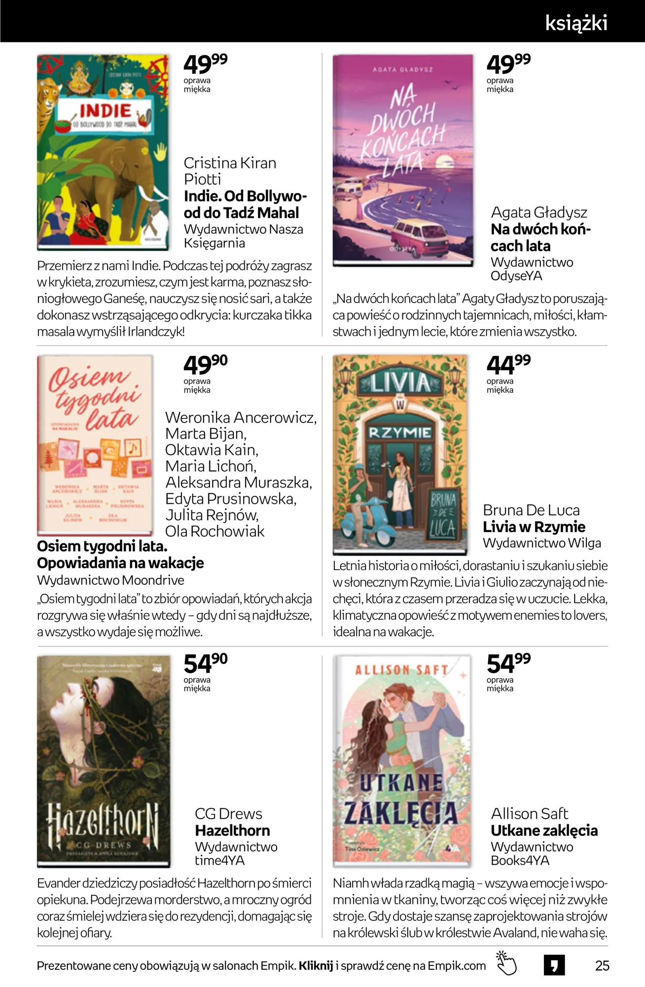 Gazetka promocyjna empik str. 25
