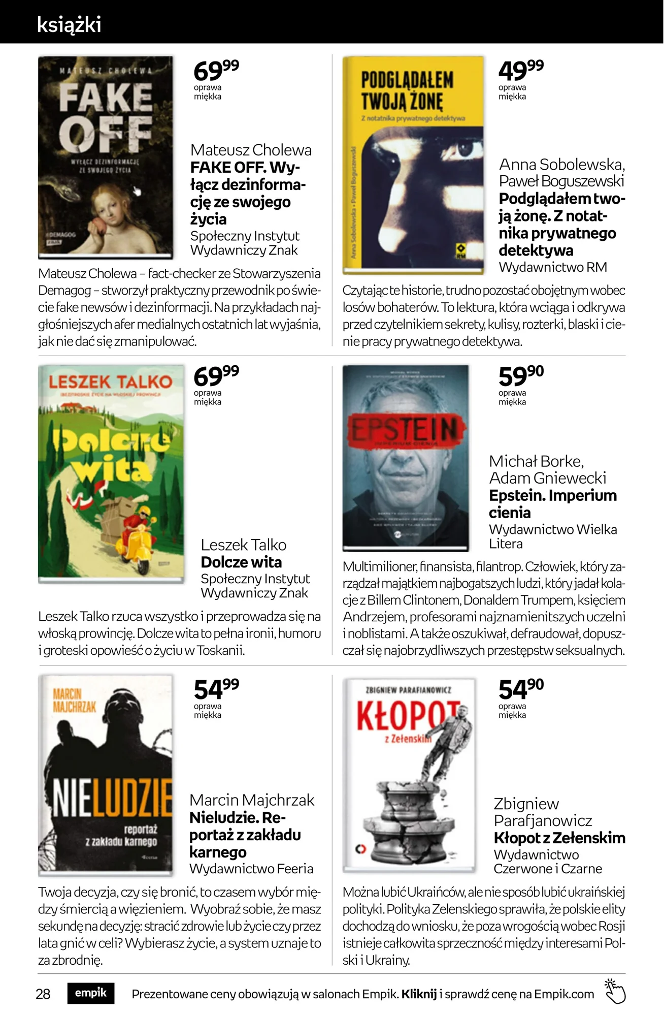 Gazetka promocyjna empik str. 28