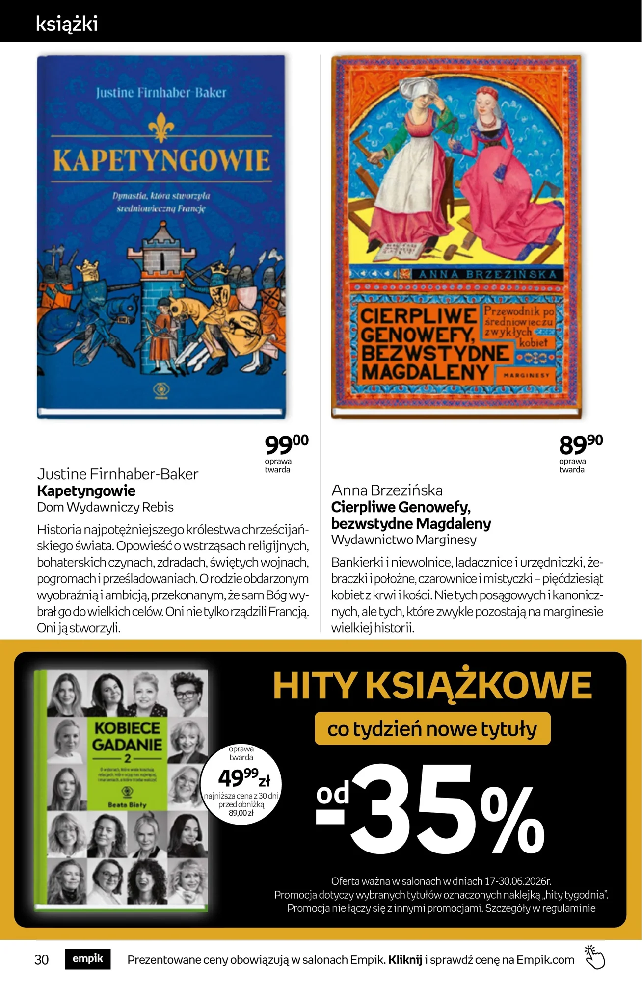 Gazetka promocyjna empik str. 30