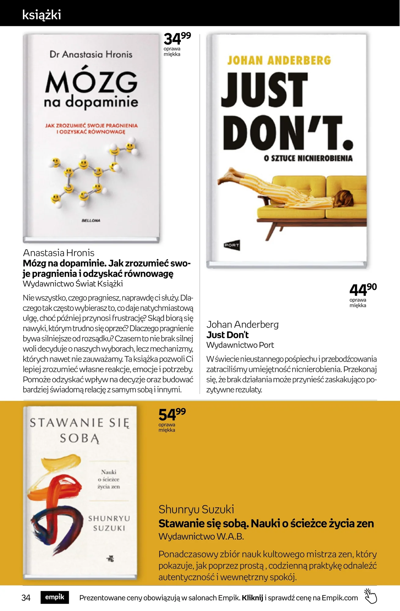 Gazetka promocyjna empik str. 34