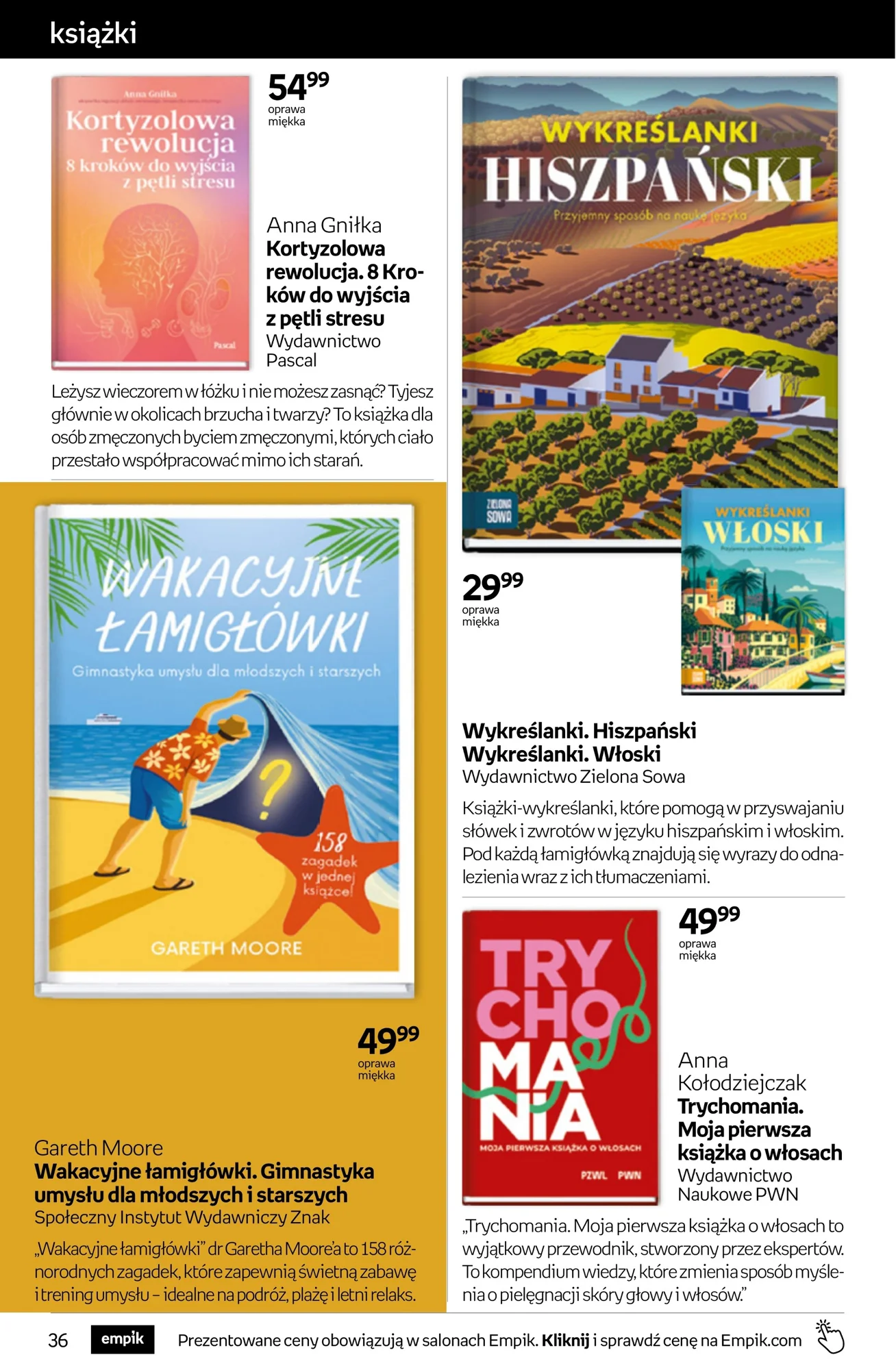 Gazetka promocyjna empik str. 36