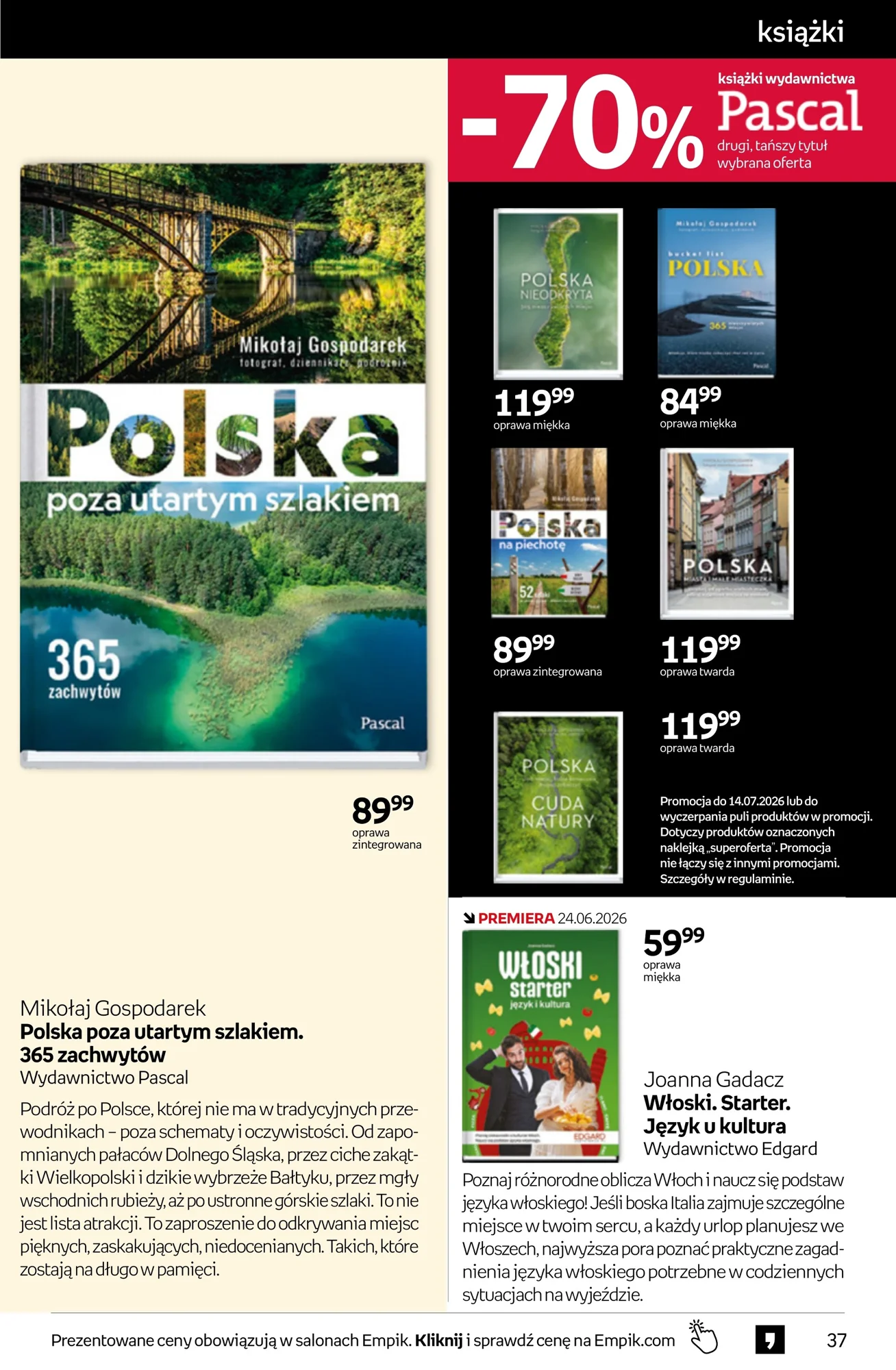 Gazetka promocyjna empik str. 37