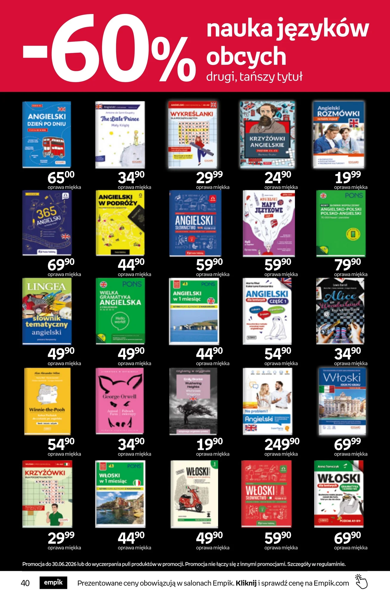 Gazetka promocyjna empik str. 40