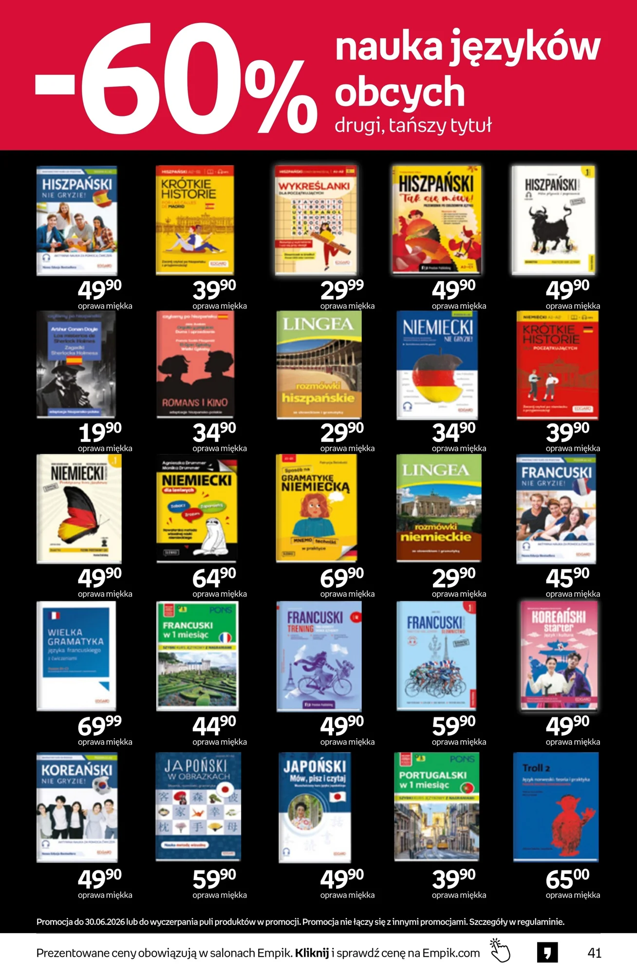 Gazetka promocyjna empik str. 41
