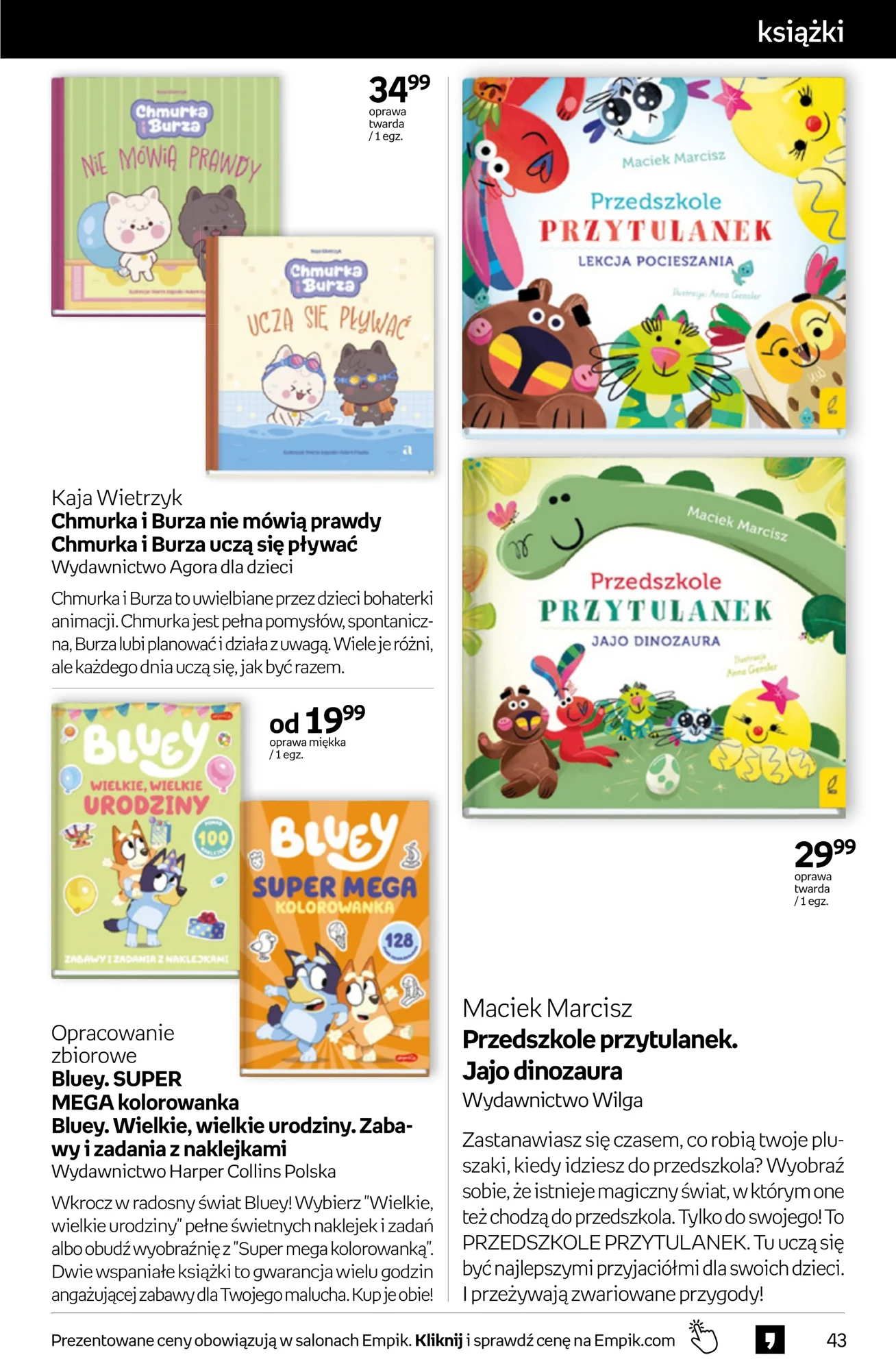 Gazetka promocyjna empik str. 43