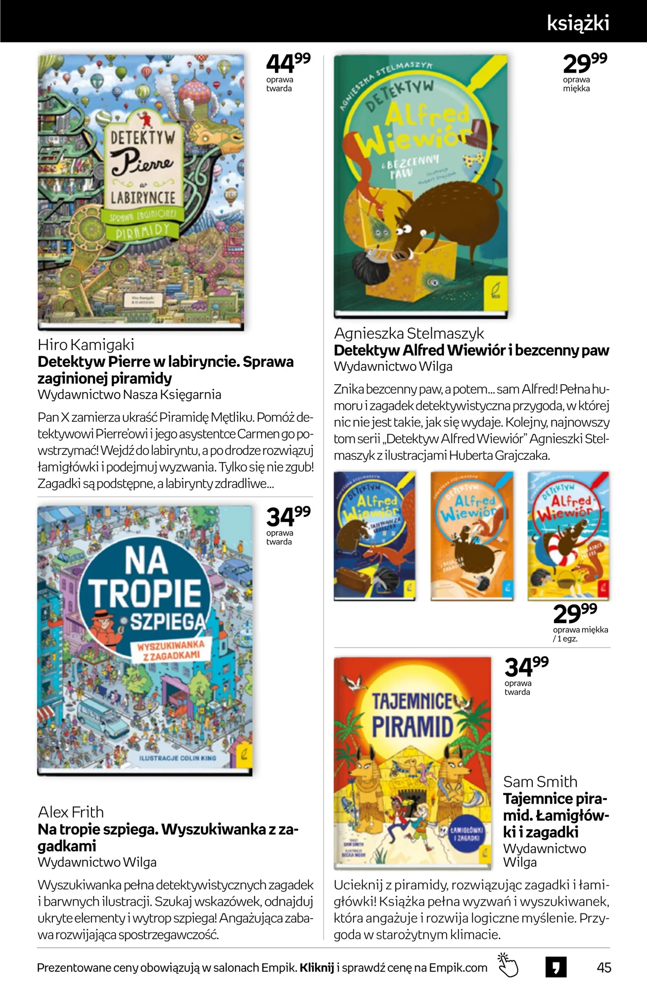 Gazetka promocyjna empik str. 45